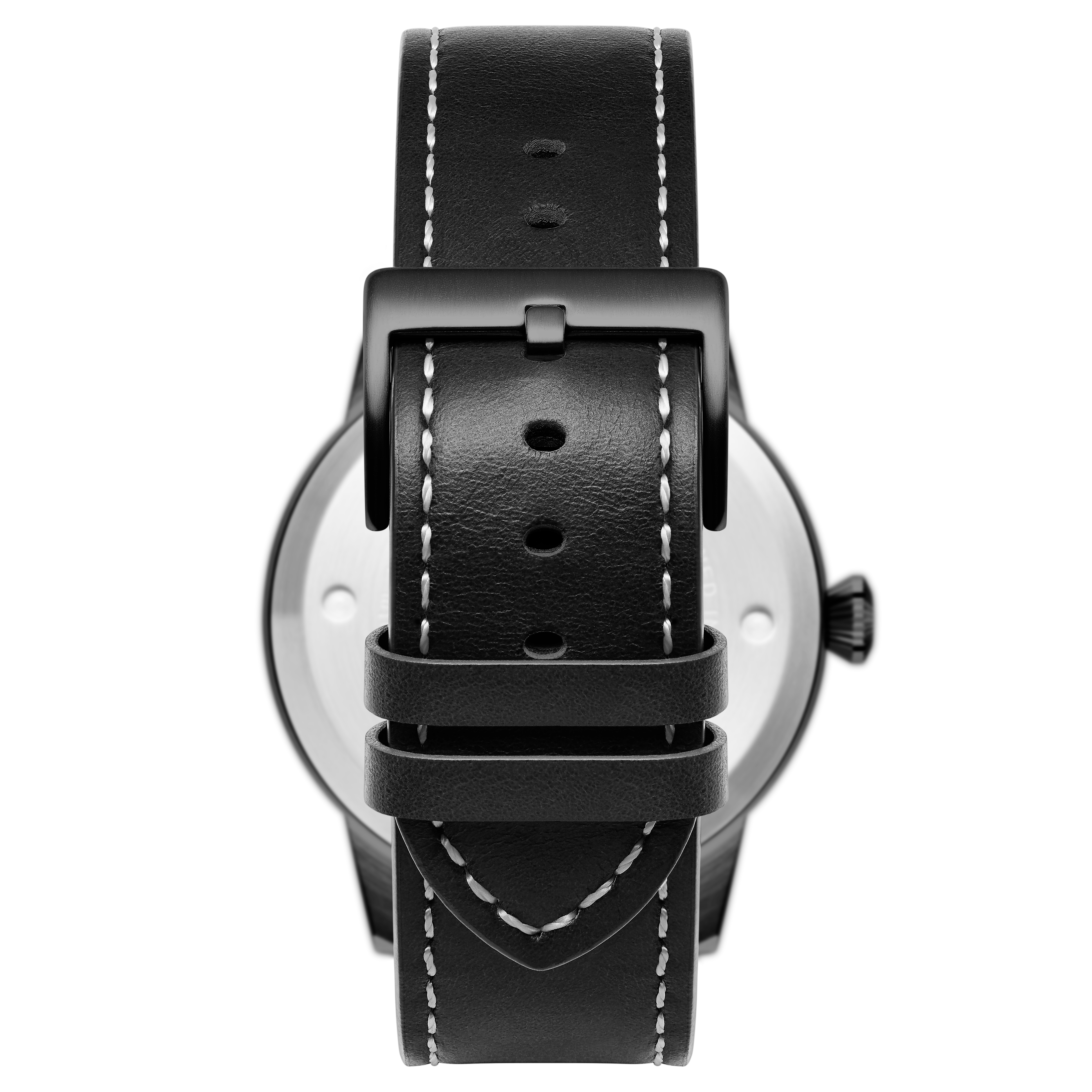 Apollo | Black Stainless Steel Pilot’s Watch - 11