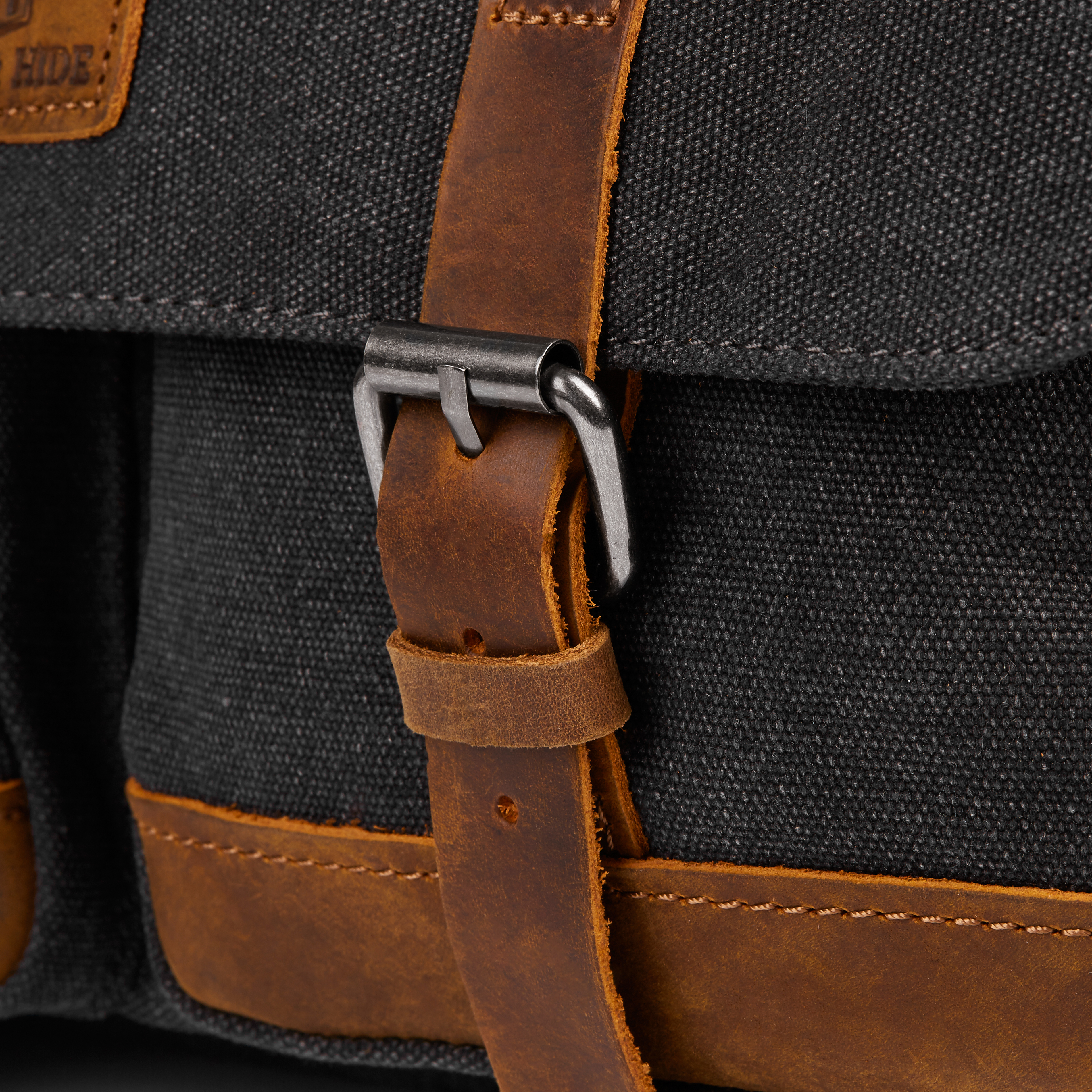 Bolsa para cámara en gris y canela XL Strom  - 11
