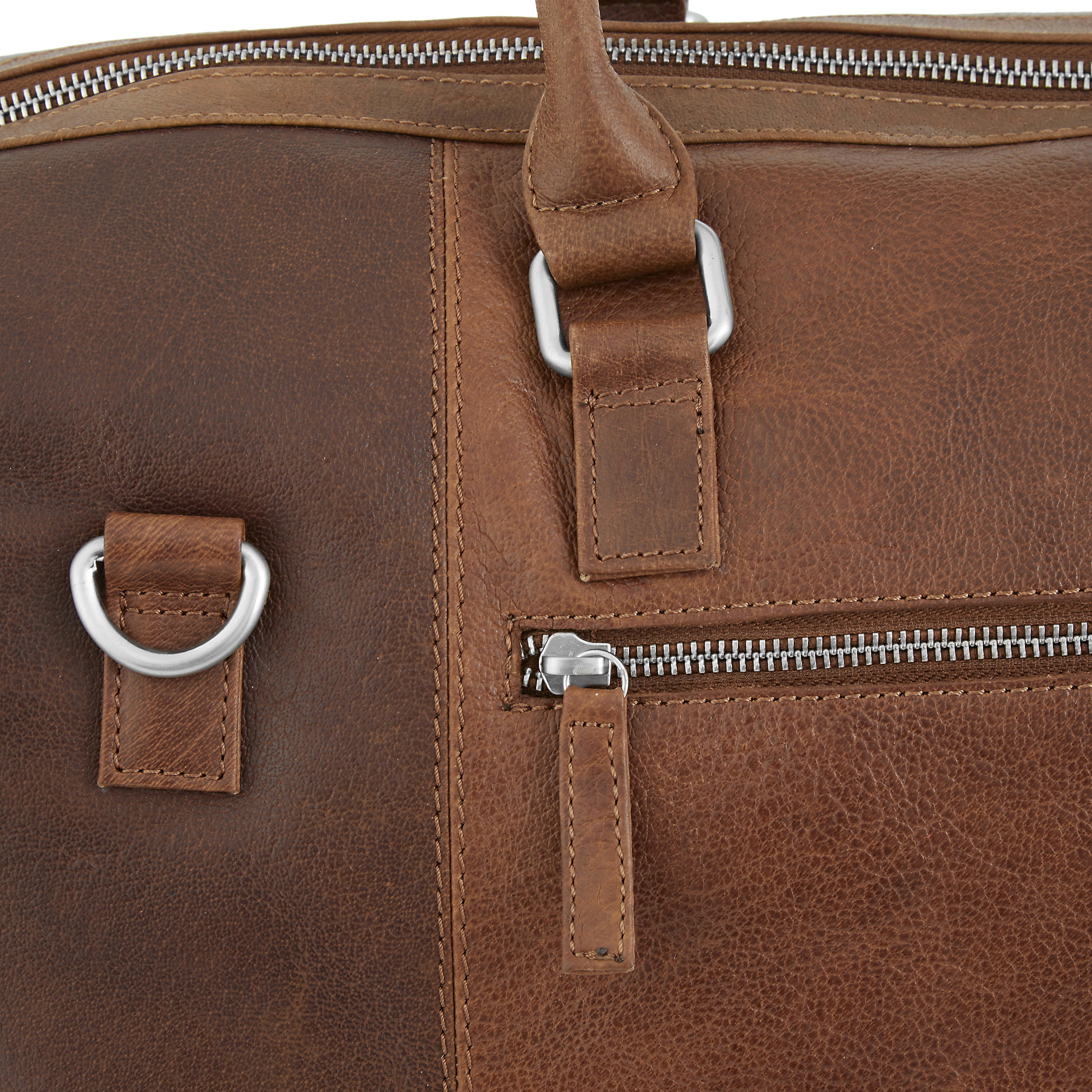 Tan California Weekend Bag - 7