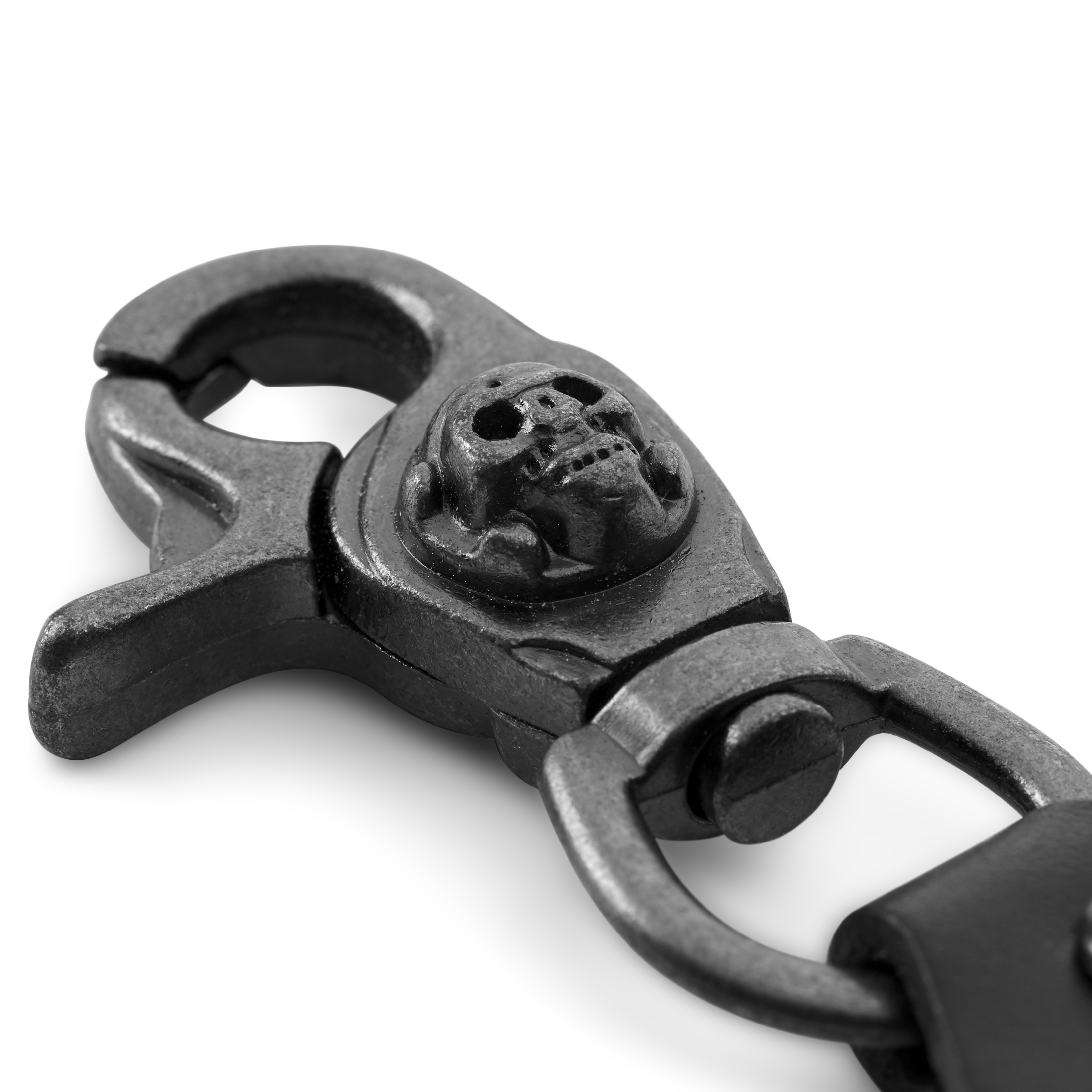 Chaîne de portefeuille à tête de mort Skull Dual Chain - 8