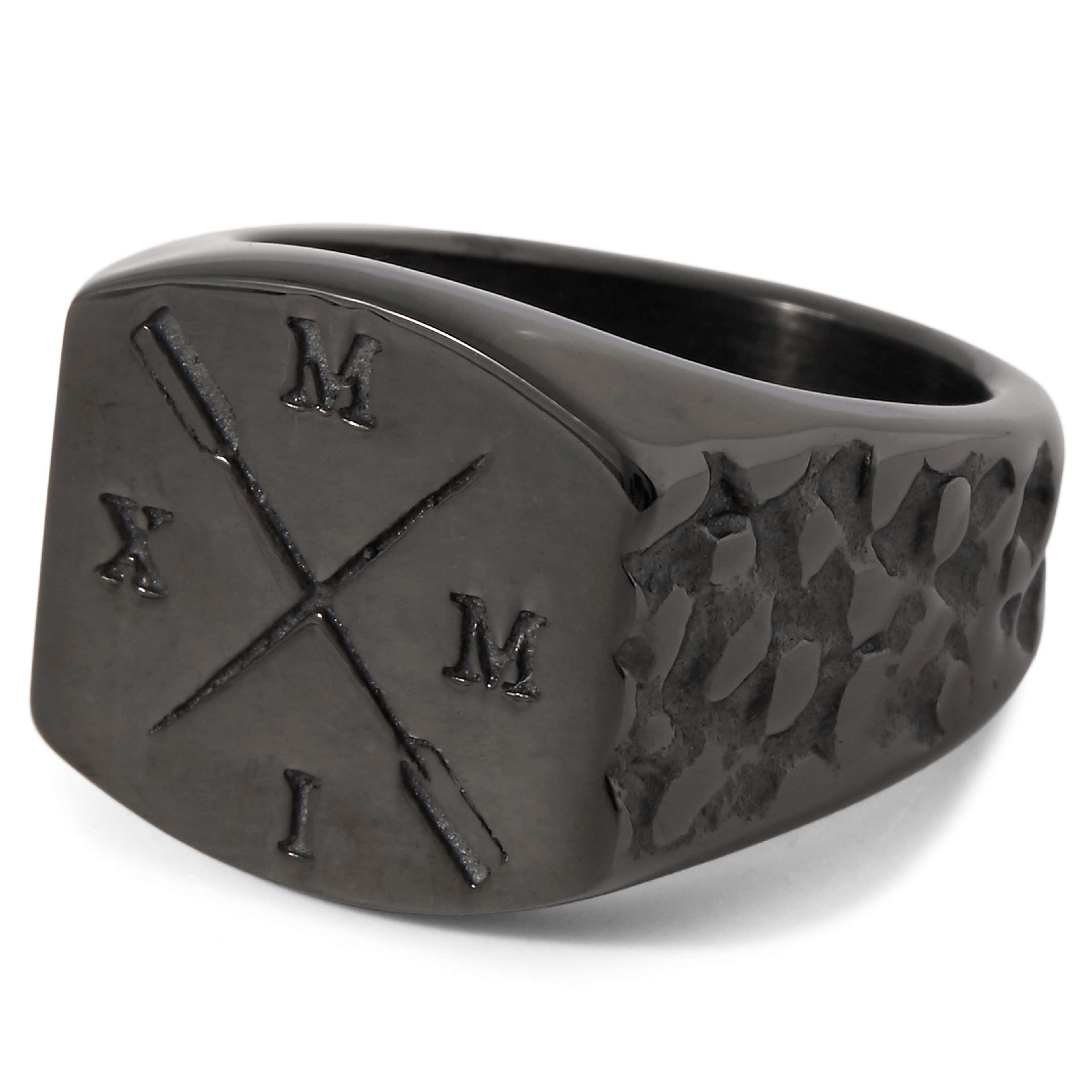 Black Titus Ring | Lucleon | 365 day return policy