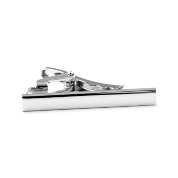 Silver-Tone Square Short Tie Clip Silver-Tone Square Short Tie Clip