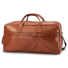 Leather duffle bags