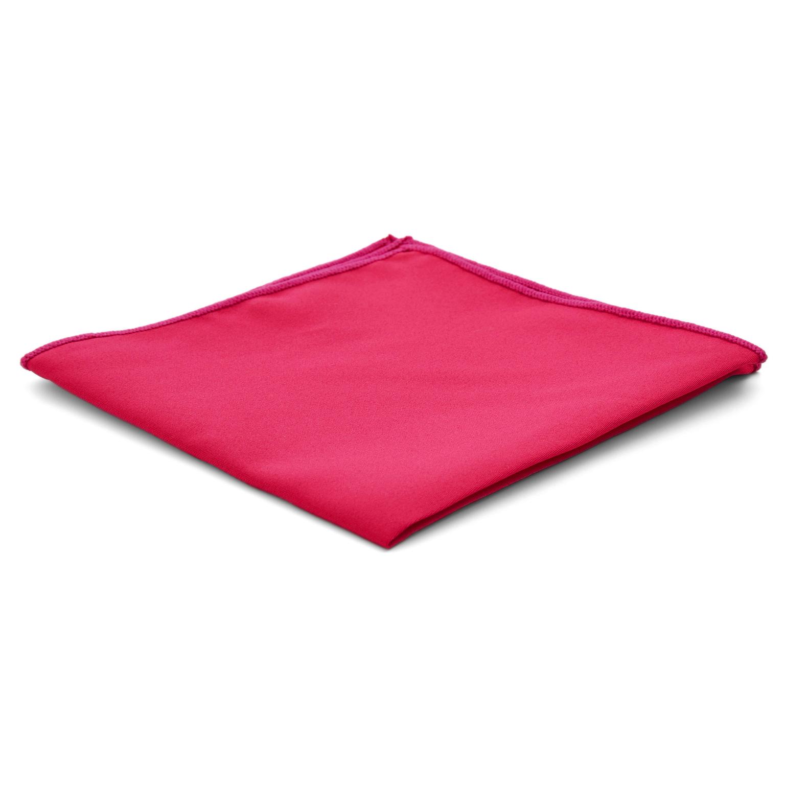 Basic Pochet in Schreeuwend Roze Basic Pochet in Schreeuwend Roze