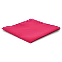 Pochette de costume rose vif classique