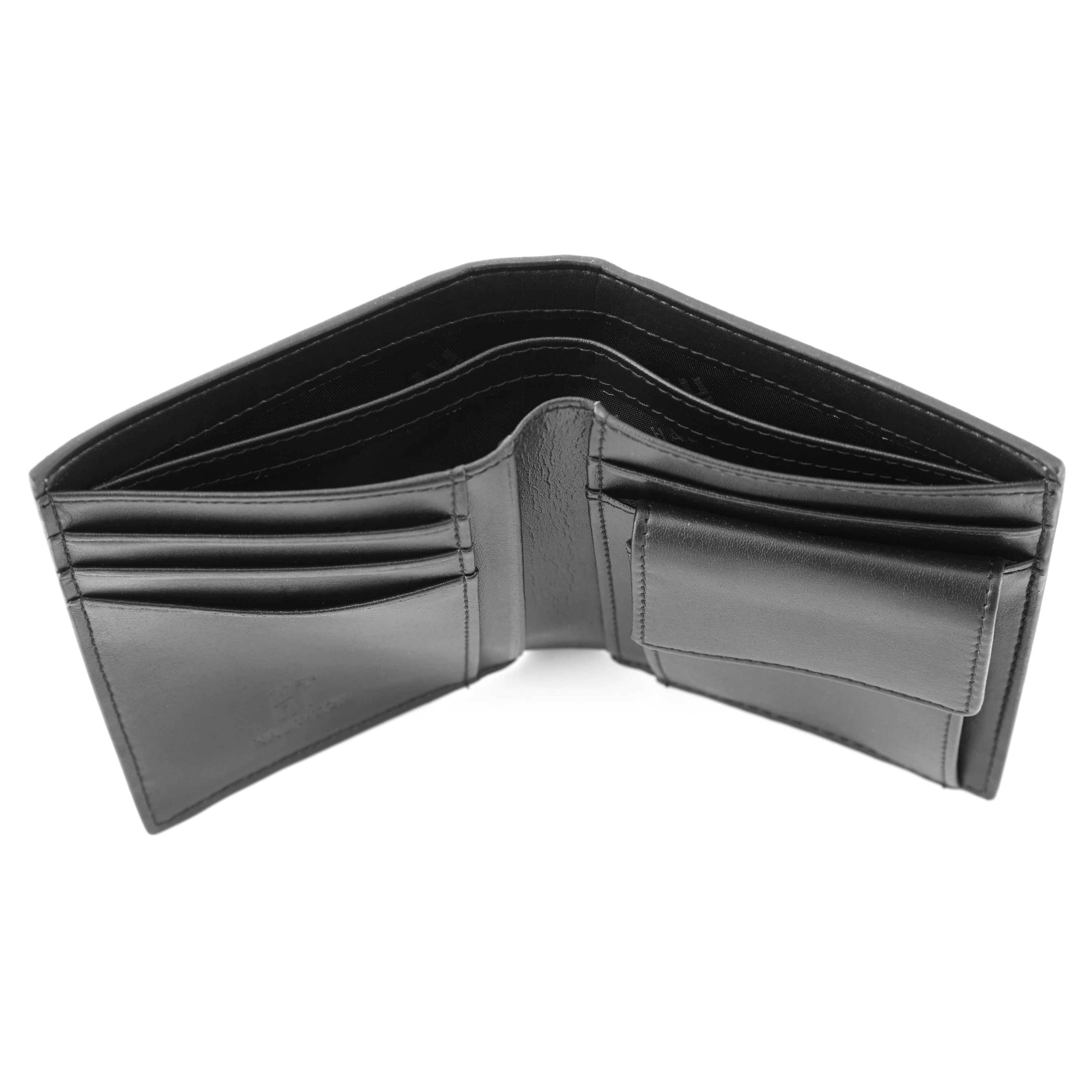 Stredne veľká modro-čierna peňaženka Camouflage - 3