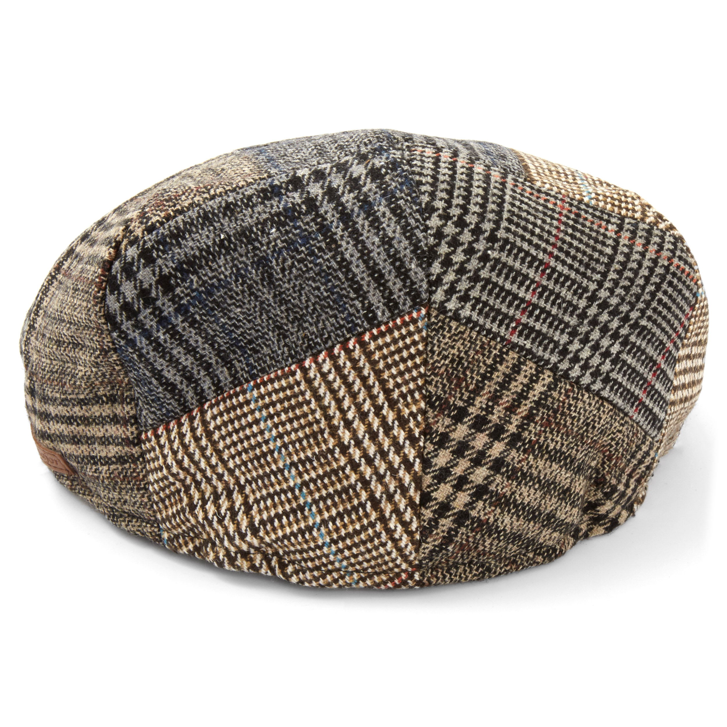 Grey Tartan Flat Cap - 2