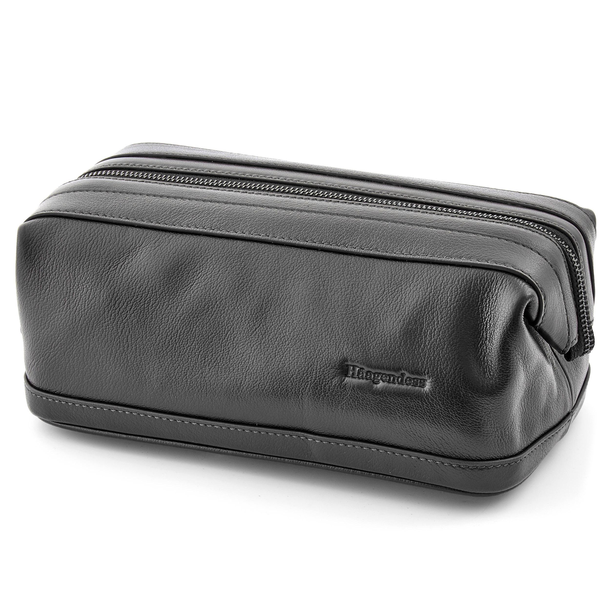 Necessär i Svart Läder - 1