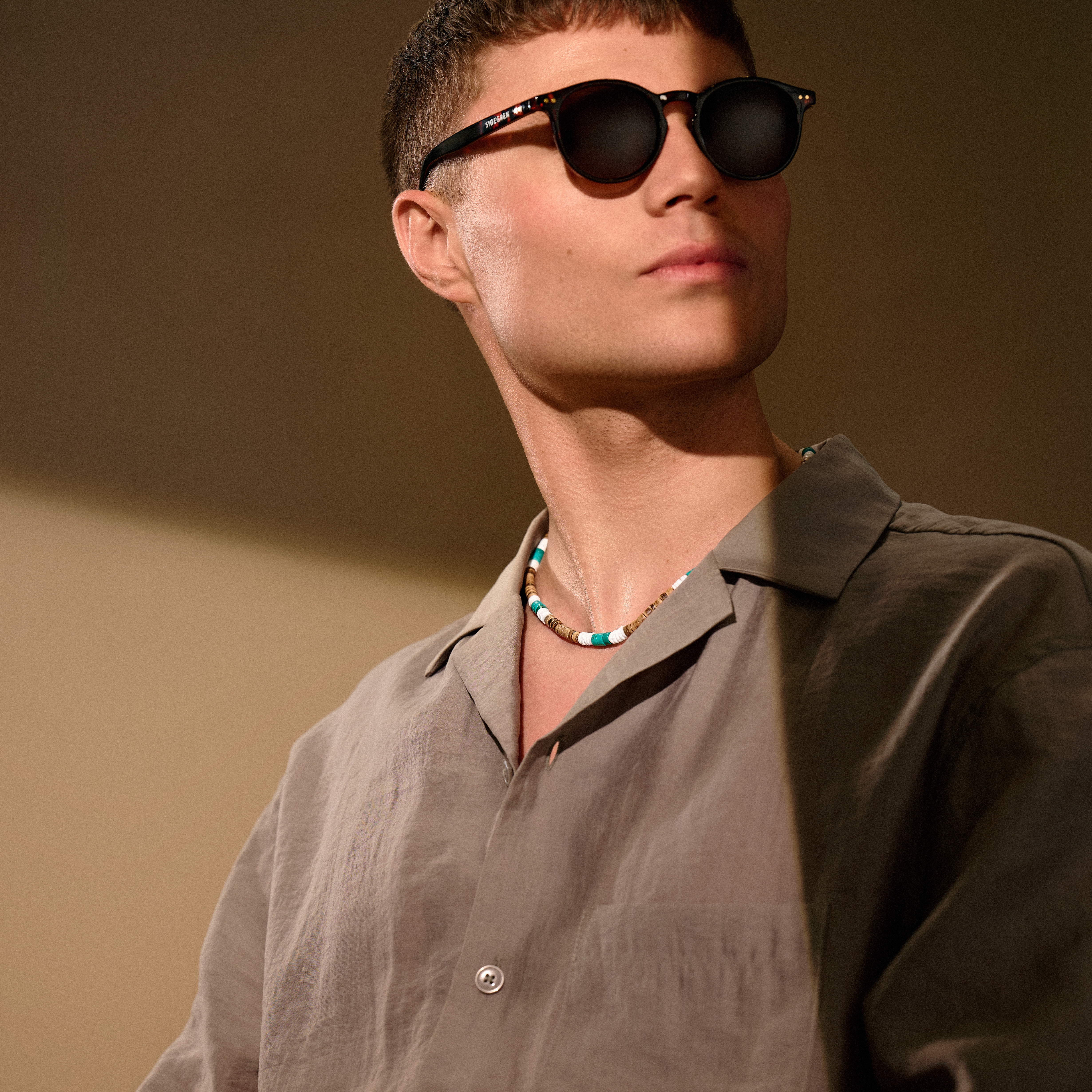 Coconut, Shell, & Turquoise Surfer Necklace - 4