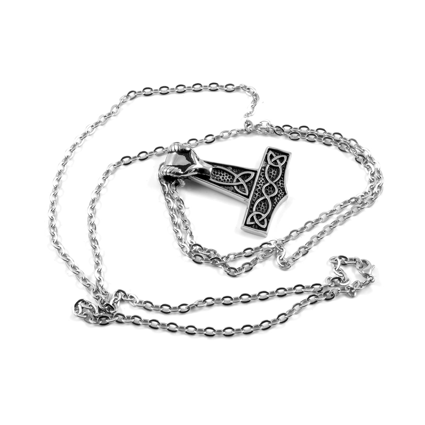 Thor’s Hammer Steel Necklace - 2