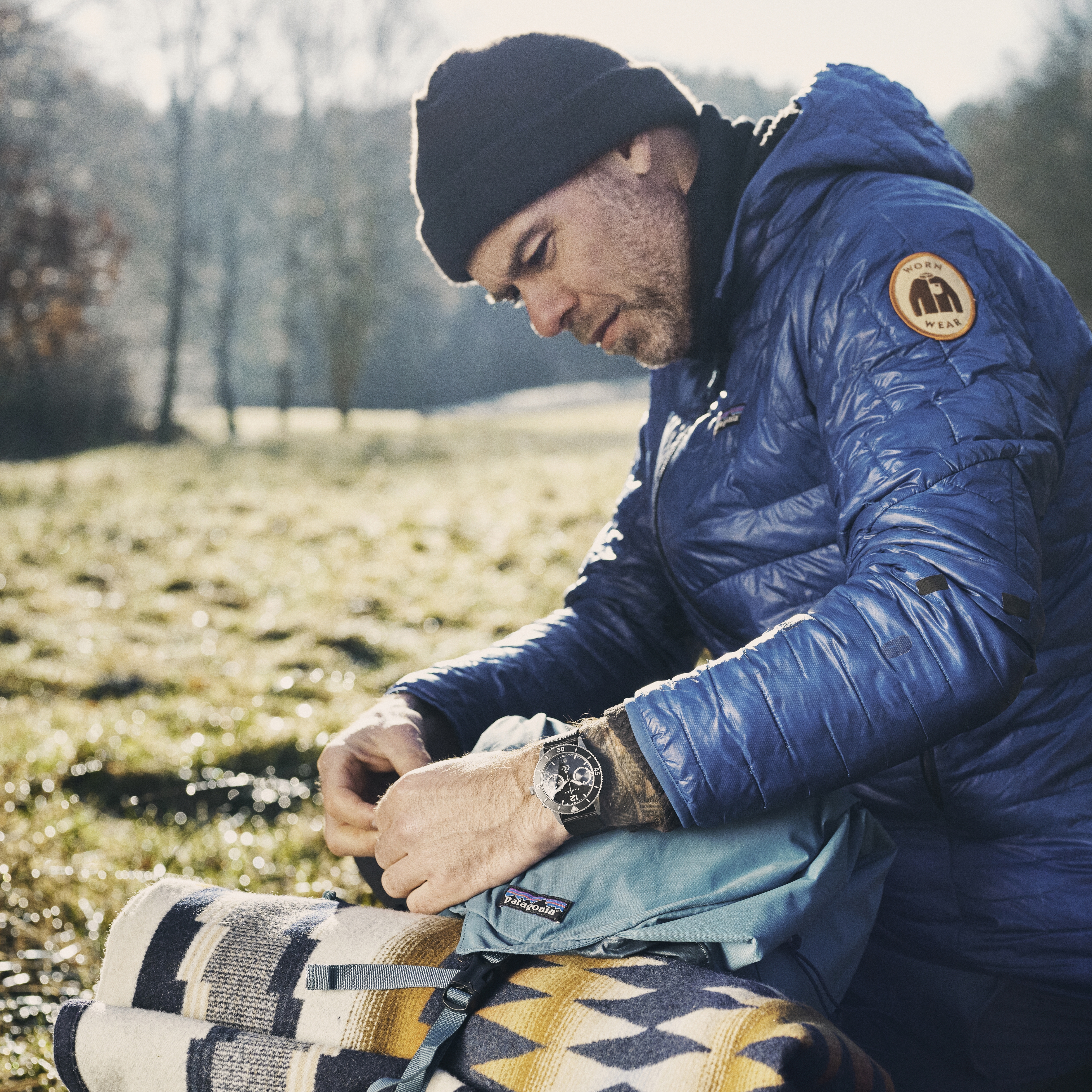 Ryka | Montre militaire de plongée noire et argent - 4