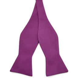 Purple Basic Self-Tie Bow Tie