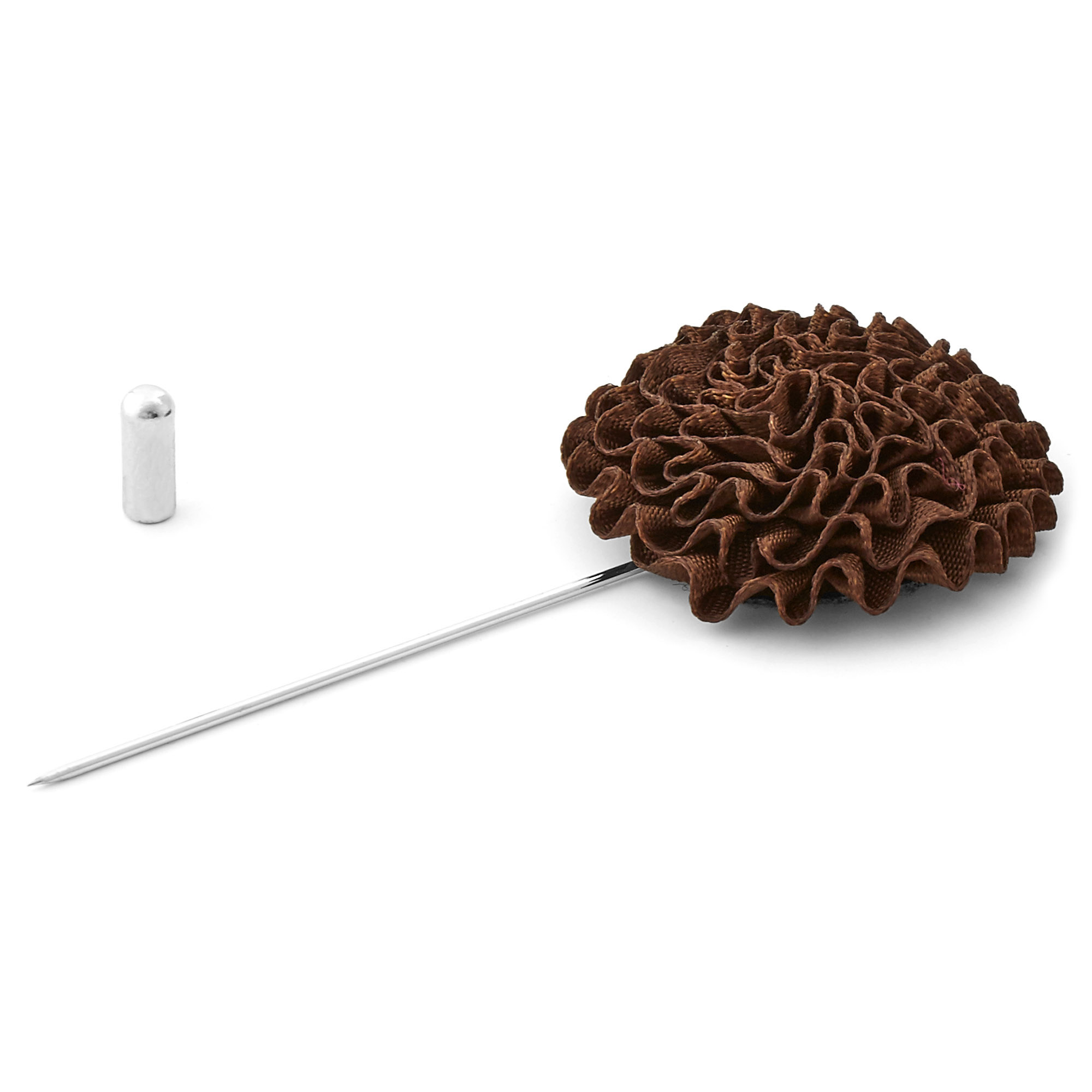 Dandelion Brown Lapel Flower - 2