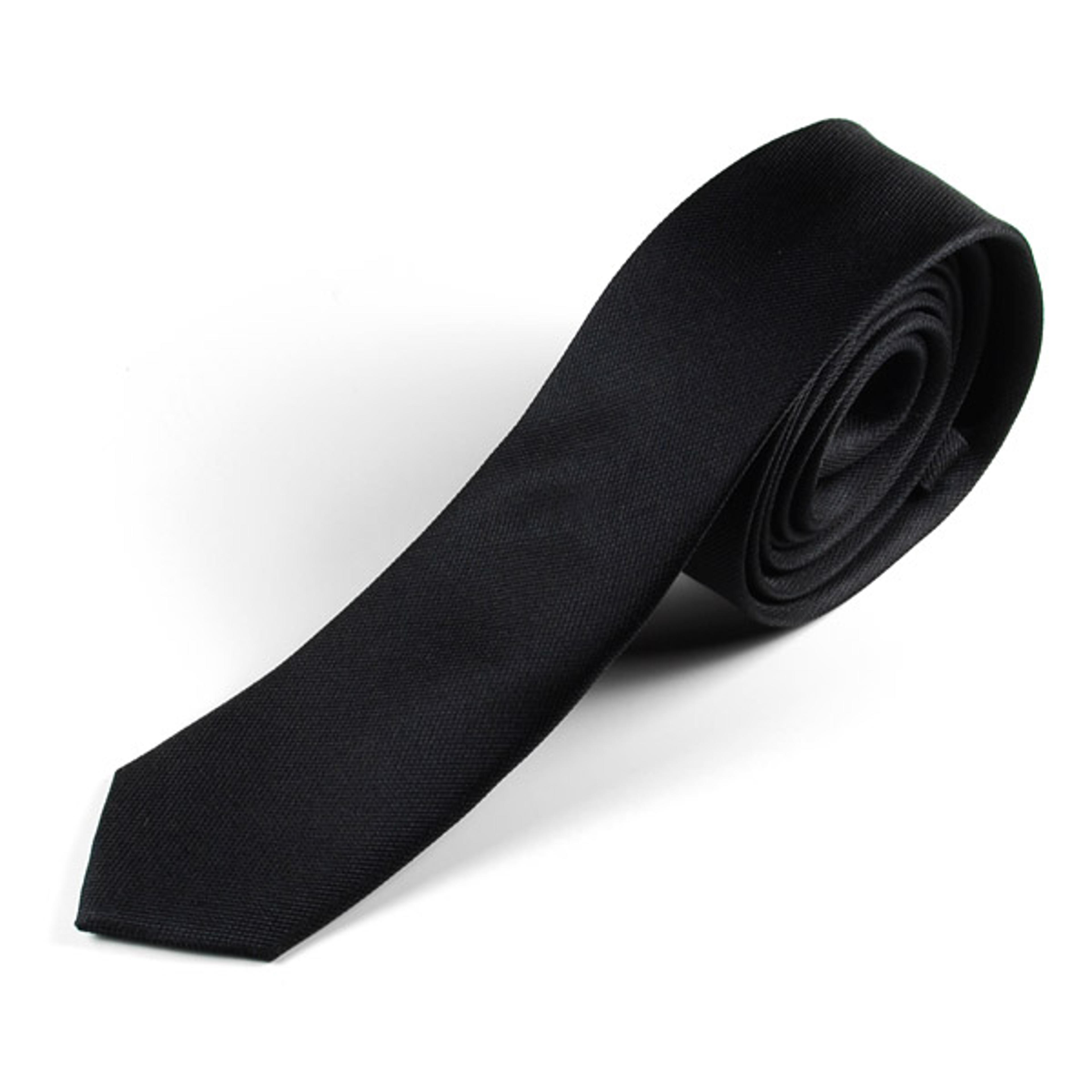 TRENDHIM - Black Silk Slips - 1