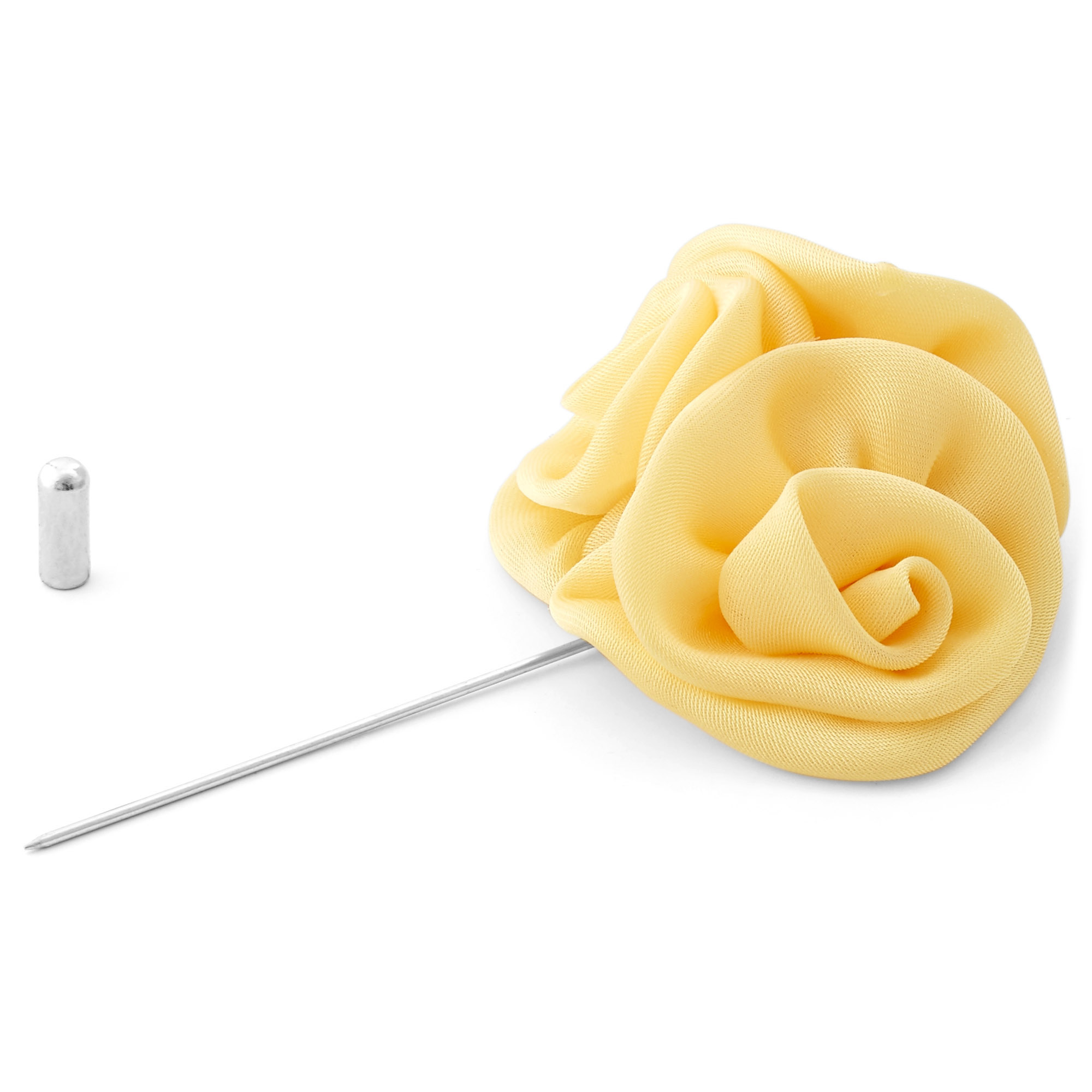 Peachy Rose Lapel Flower - 2