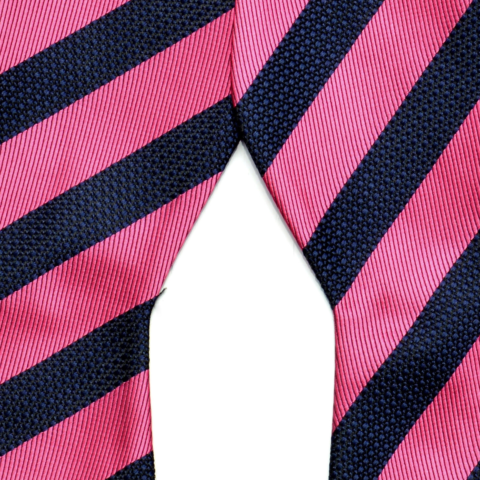 Breit gestreifte Selbstbinder Fliege - 2