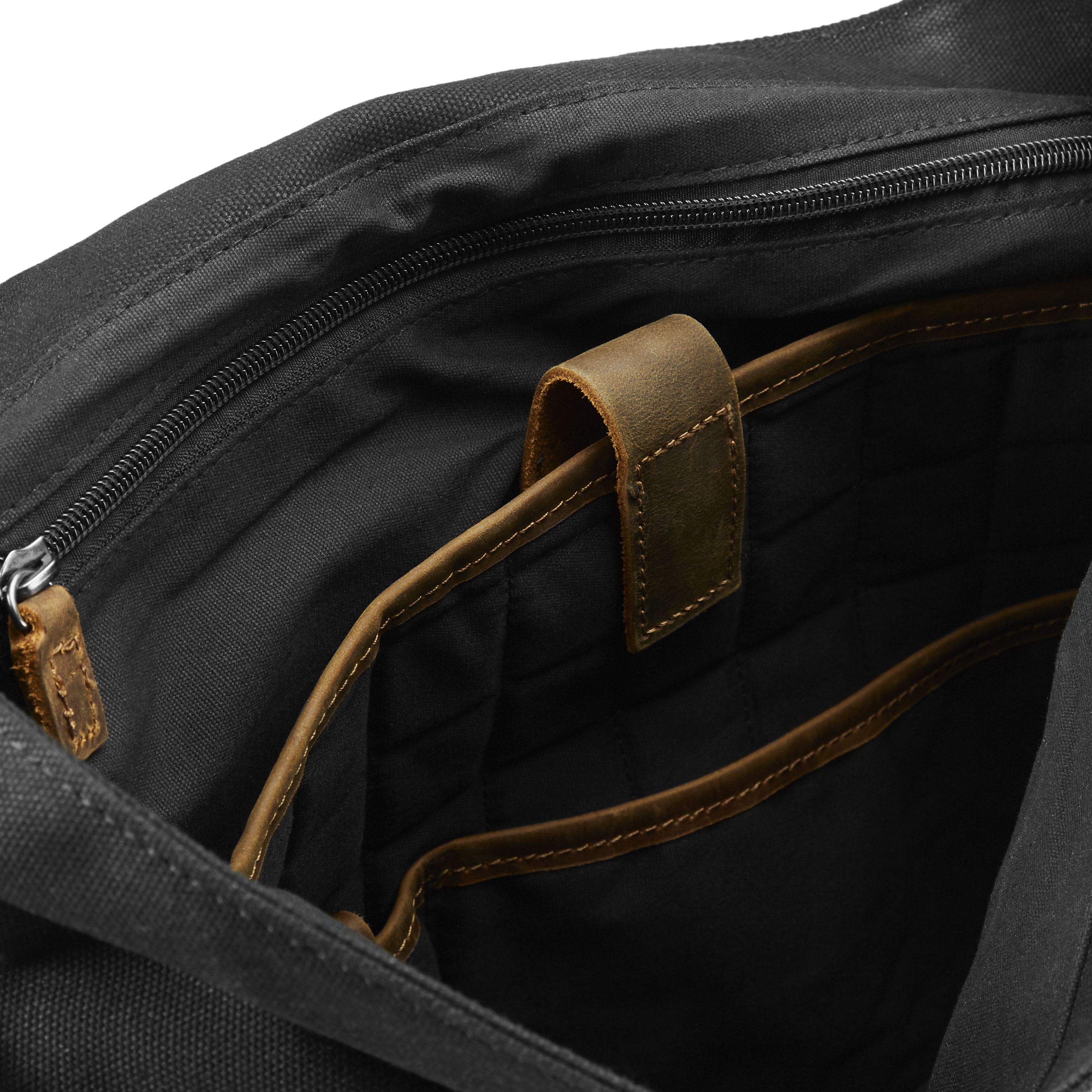 Mochila negra y marrón claro Tarpa Sonny  - 12