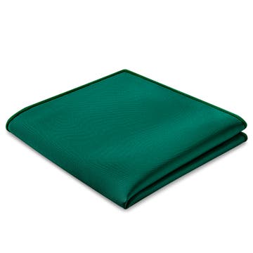 Smaragdgrøn Satin Lommeklud Smaragdgrøn Satin Lommeklud