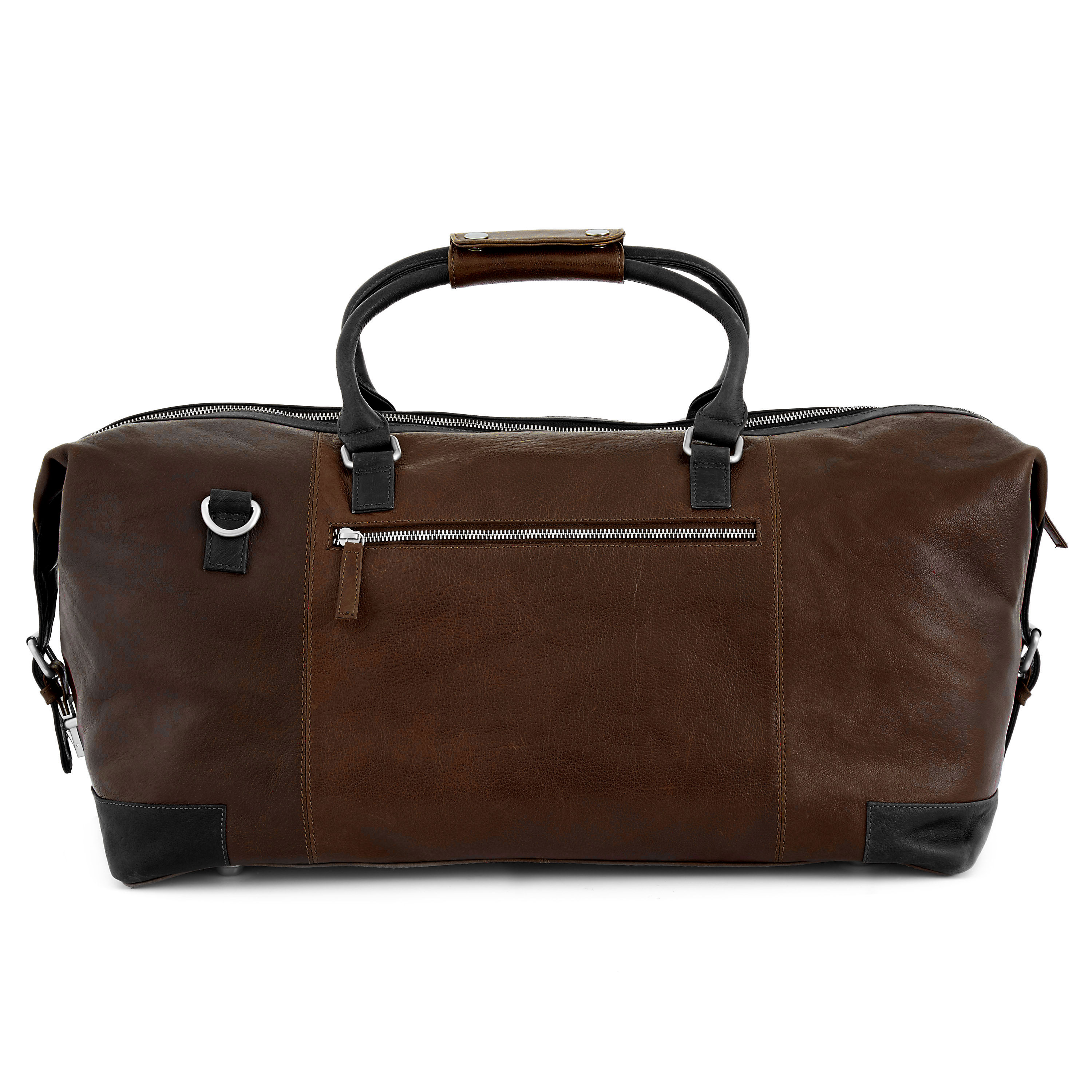 California Wochenendtasche In Braun & Schwarz  - 4