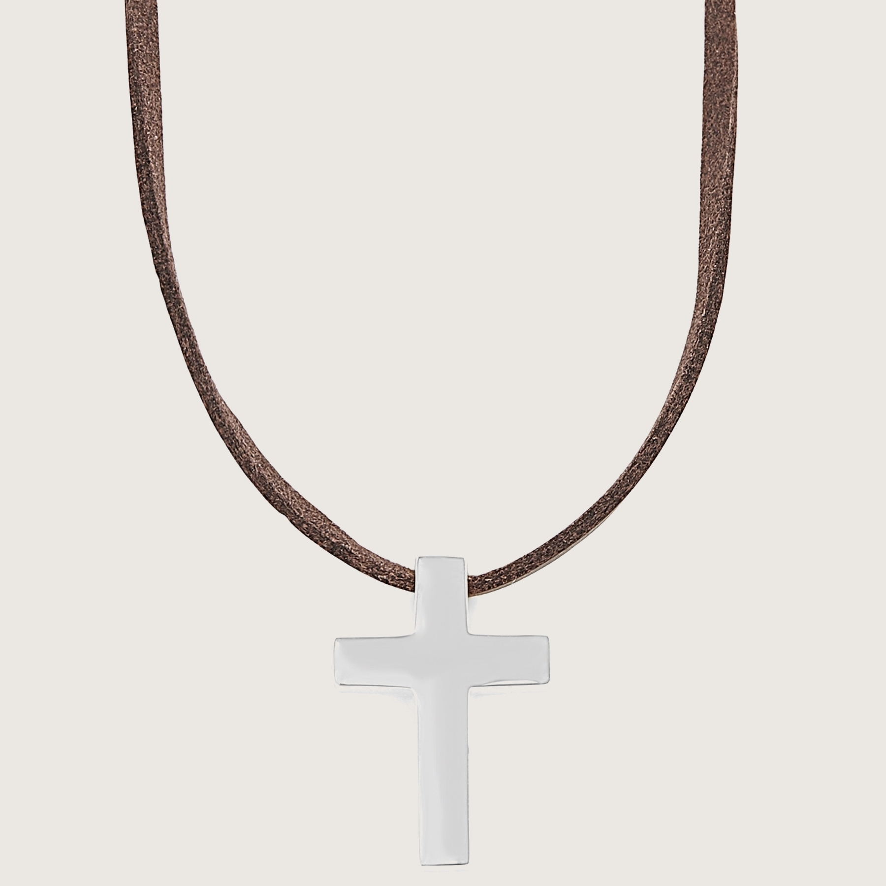 トップス illio FAUX LEATHER CROSS NECKLACE TOP MUSINSA | ILLIO White faux leather cross necklace top