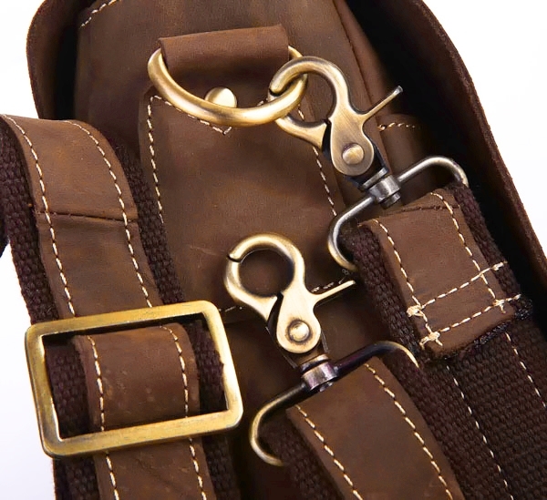 Baiu Mat Brun Lædertaske - 3