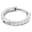Aura | 10mm Titanium White Zirconia Hoop Earring Aura | 10mm Titanium White Zirconia Hoop Earring