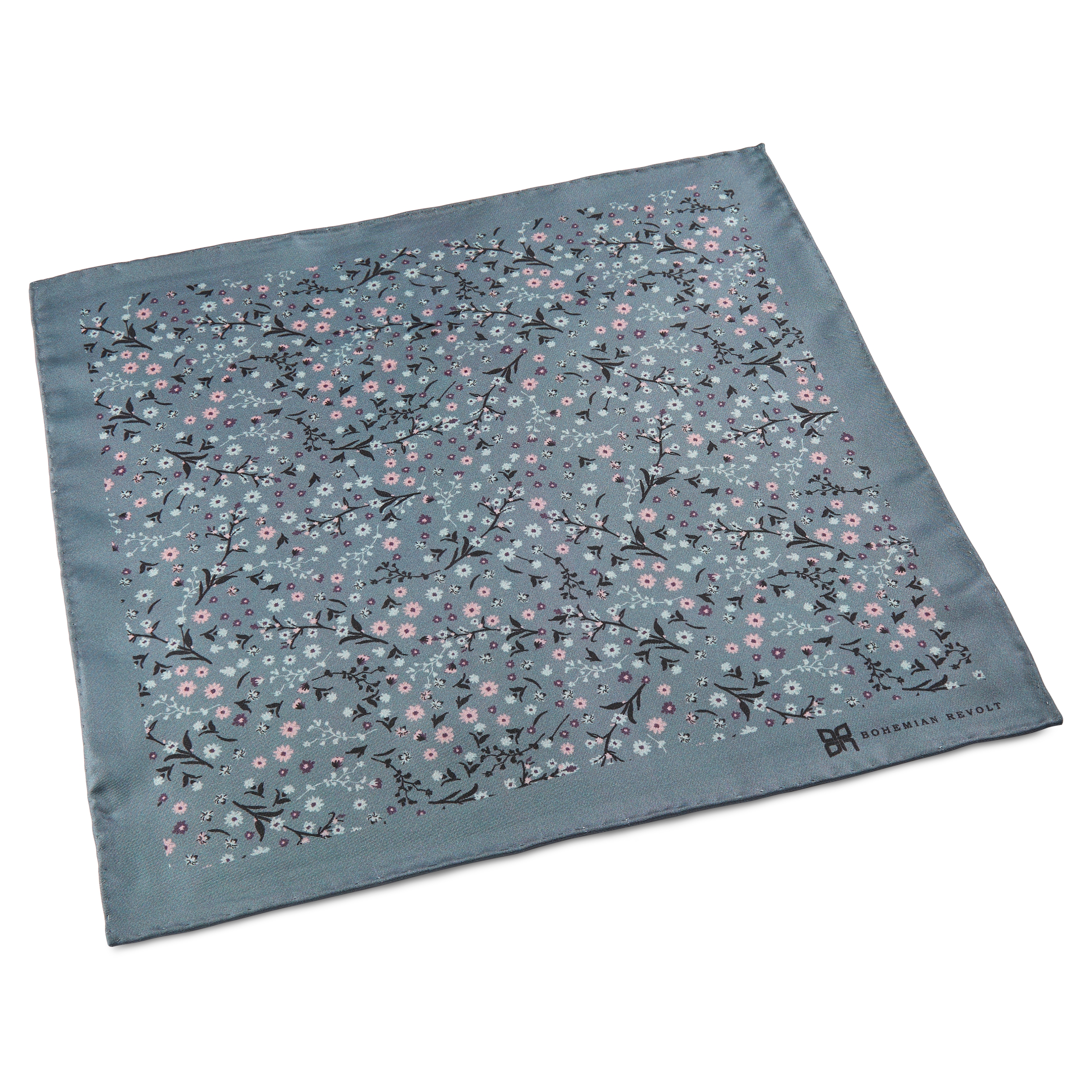 Brodie Silk Boho Pocket Square - 2