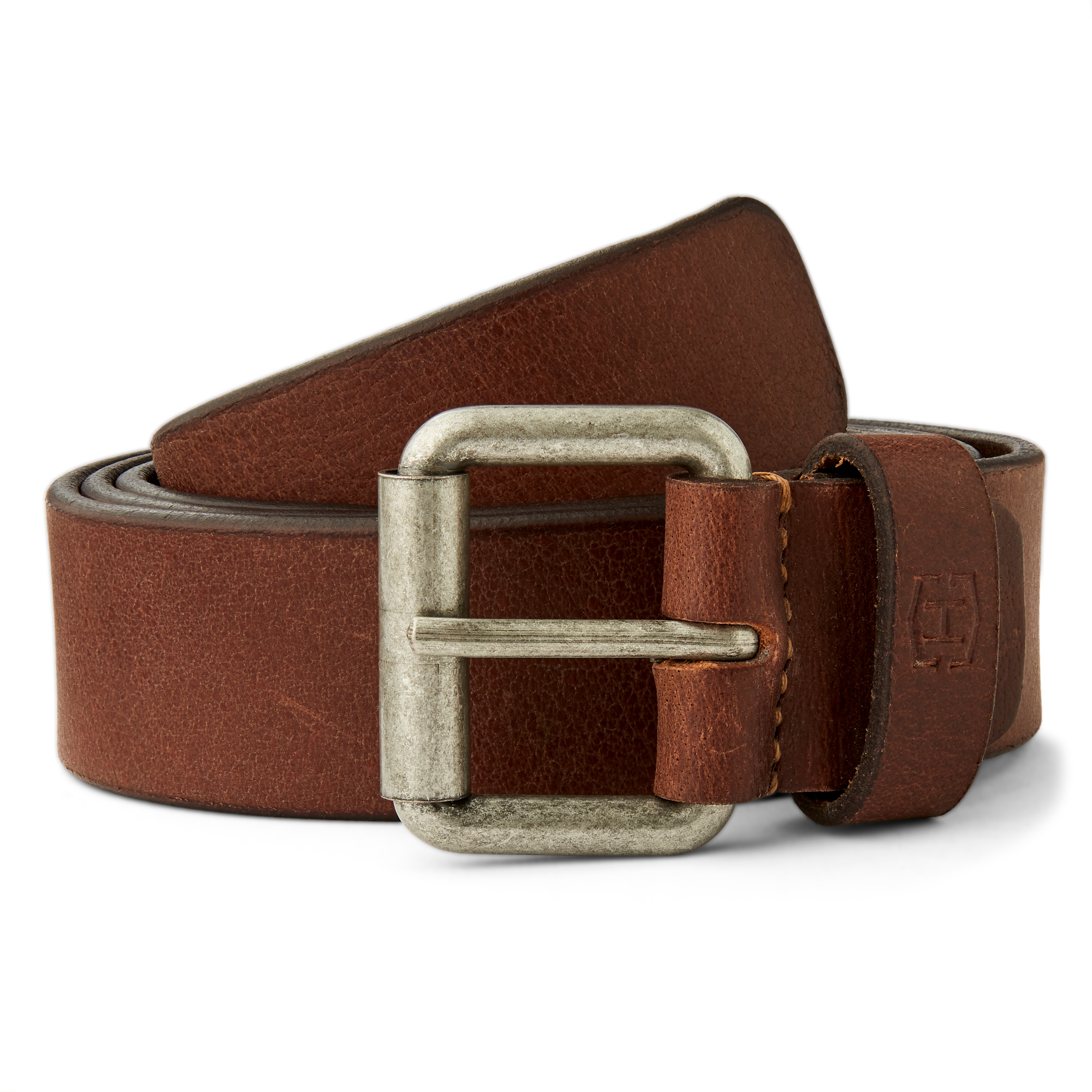 Sandeep Bruine Lederen Riem - 1