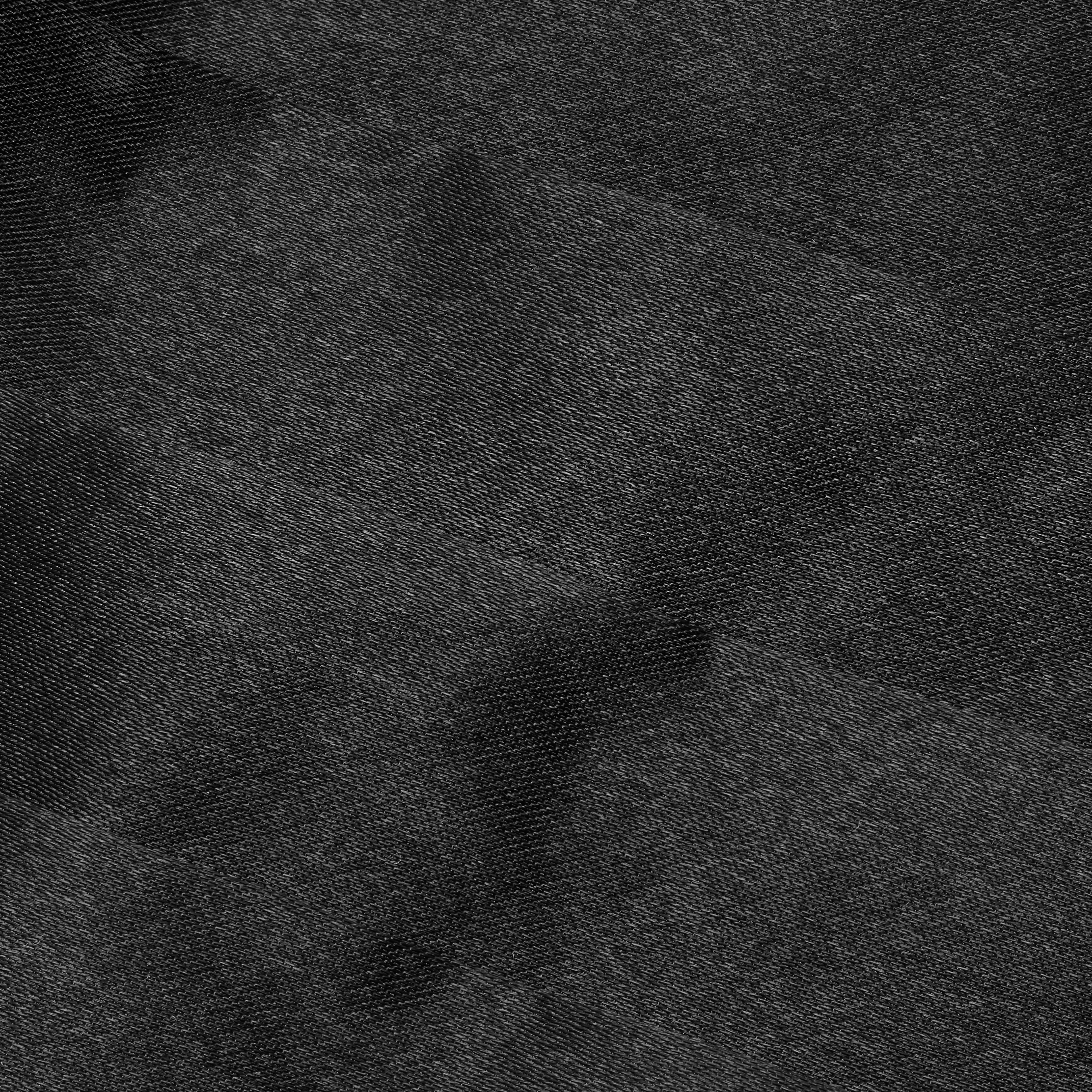 Shiny Black Basic Cummerbund - 5