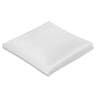 White Silk-Twill Pocket Square 