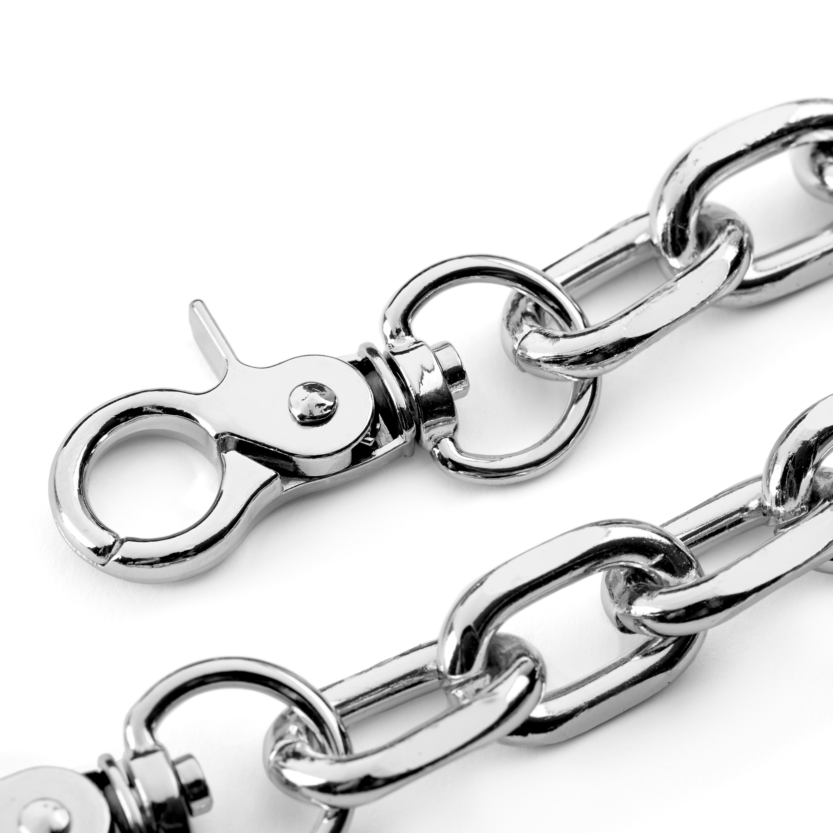 Lett Sølvfarget Lommeboklenke - 3