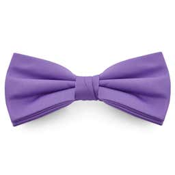 Lavender Basic Pre-Tied Bow Tie