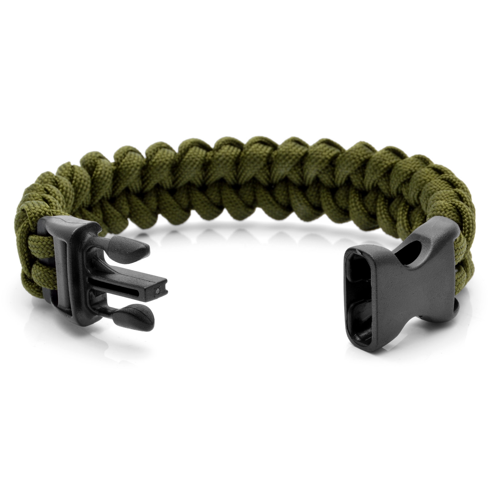Survival Bracelet for Father, Cord Bracelet Green Men, Military Bracelet Unisex, Mountain Lovers Gift, Military Gift, Useful Gifts for Men