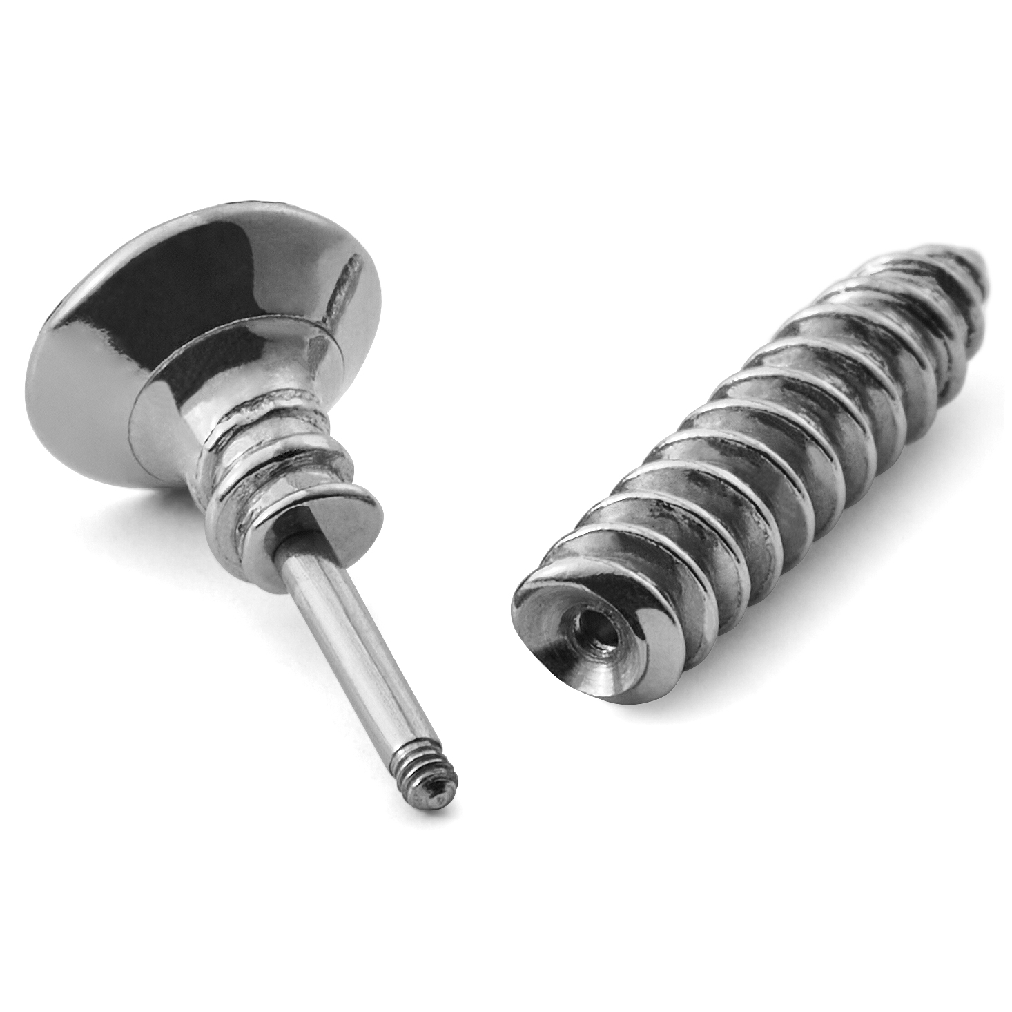 Floyd Skruvörhänge i Stål - 3