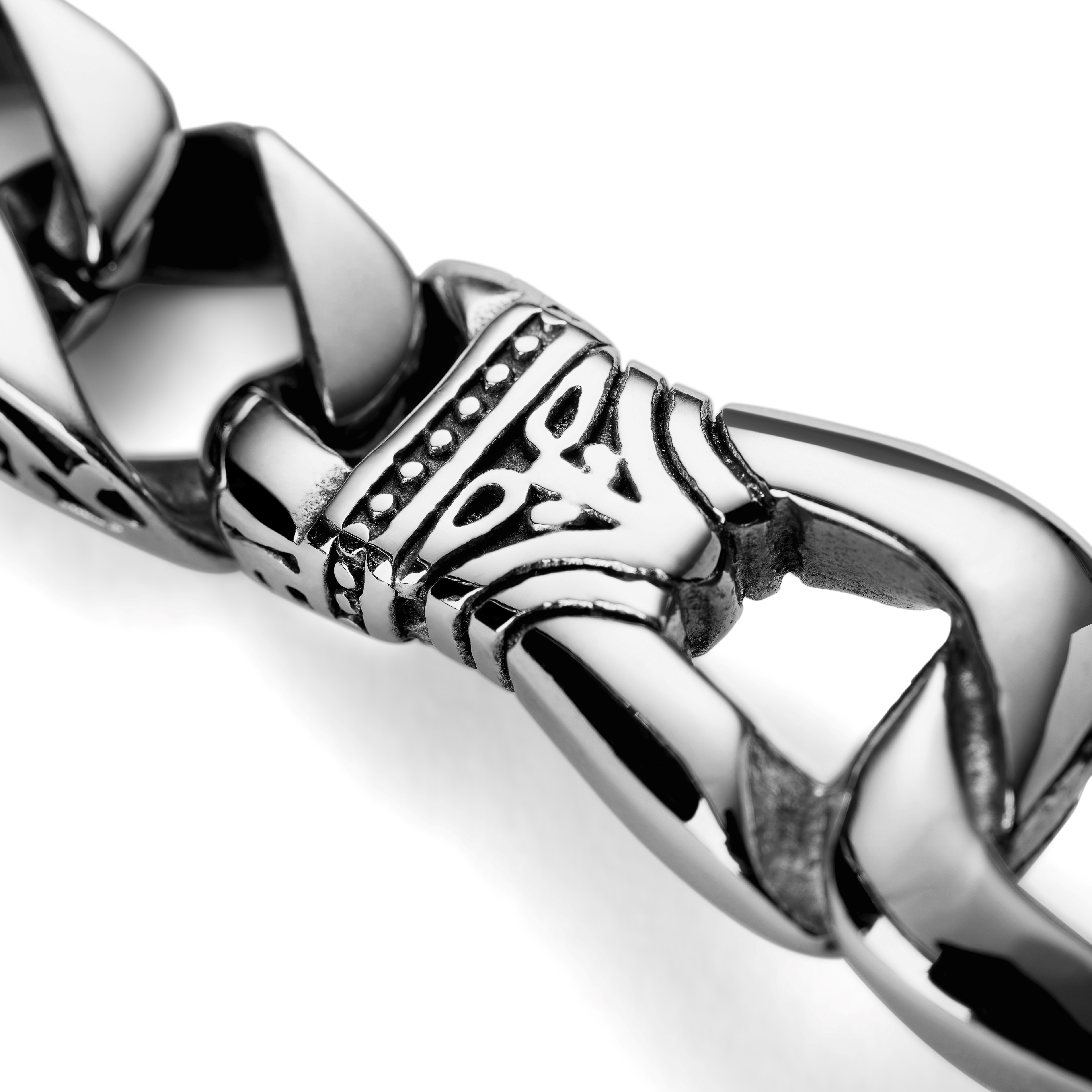 Pulsera con cadena azteca - 4