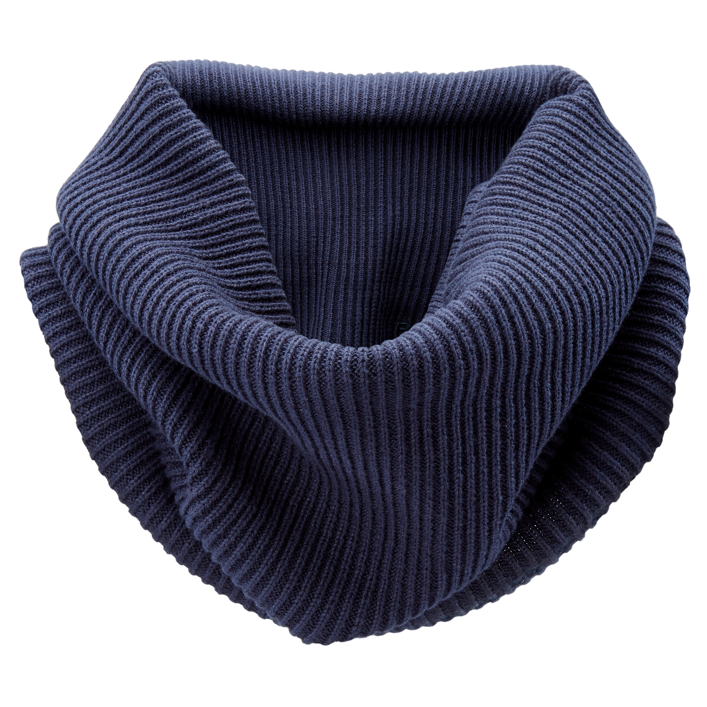 Blue Soft Mens Silk Scarf - Designer neck scarf for winters