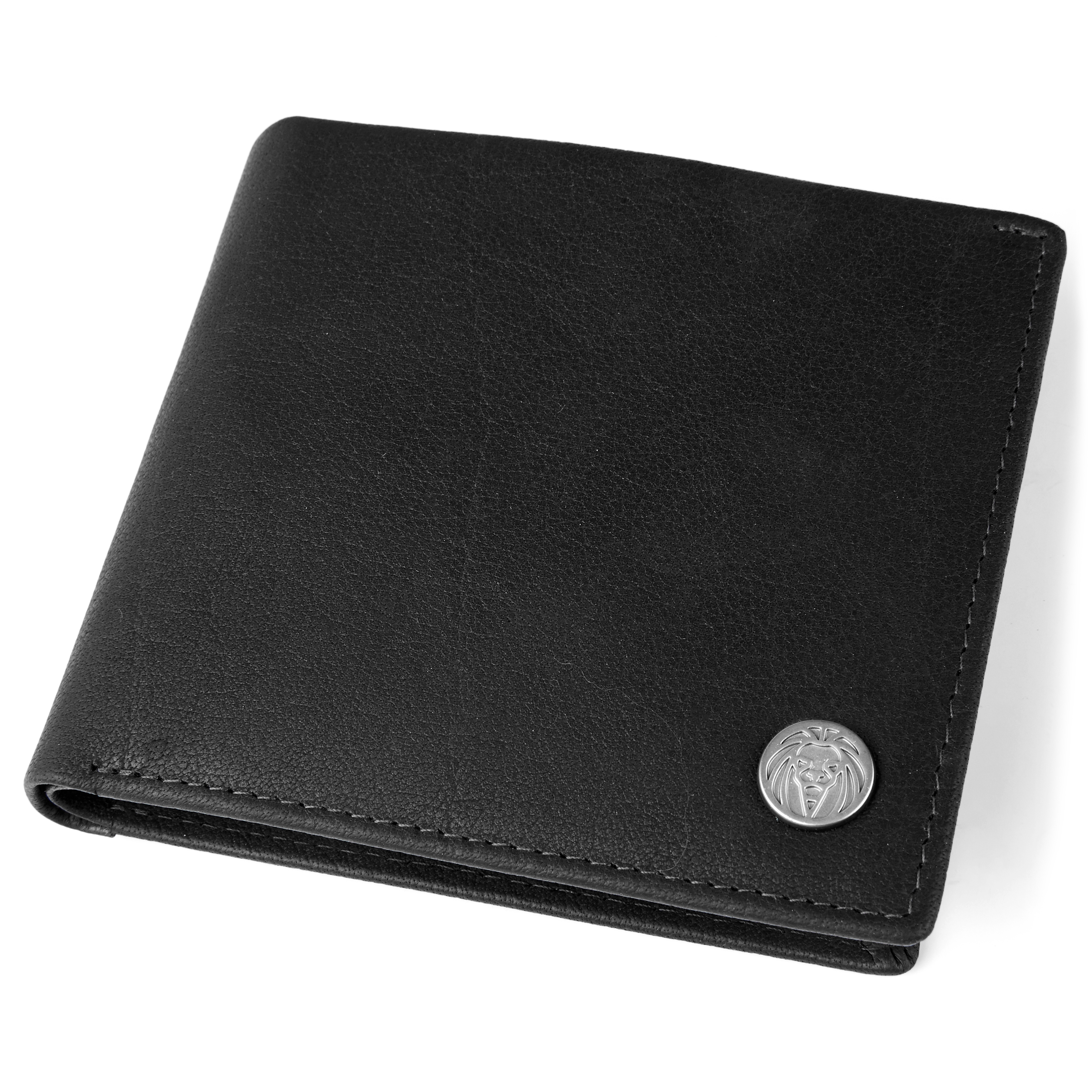Oxford Classic Black Leather Wallet - 5