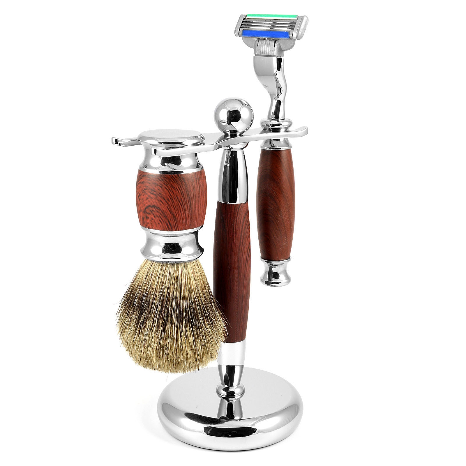 Rosewood Modena Pure Badger Shaving Set - 3