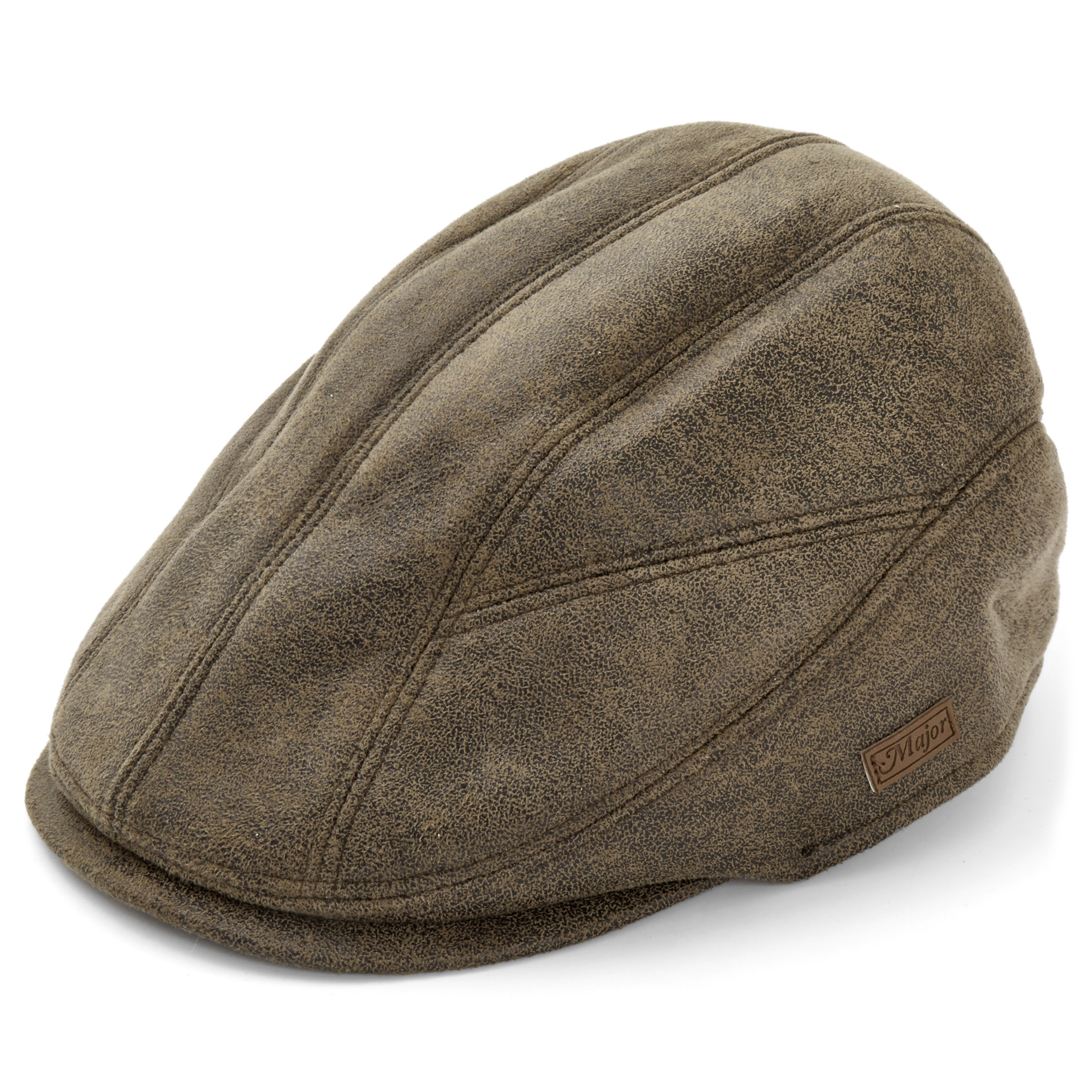 Tumša golfera stila plakana cepure - 1