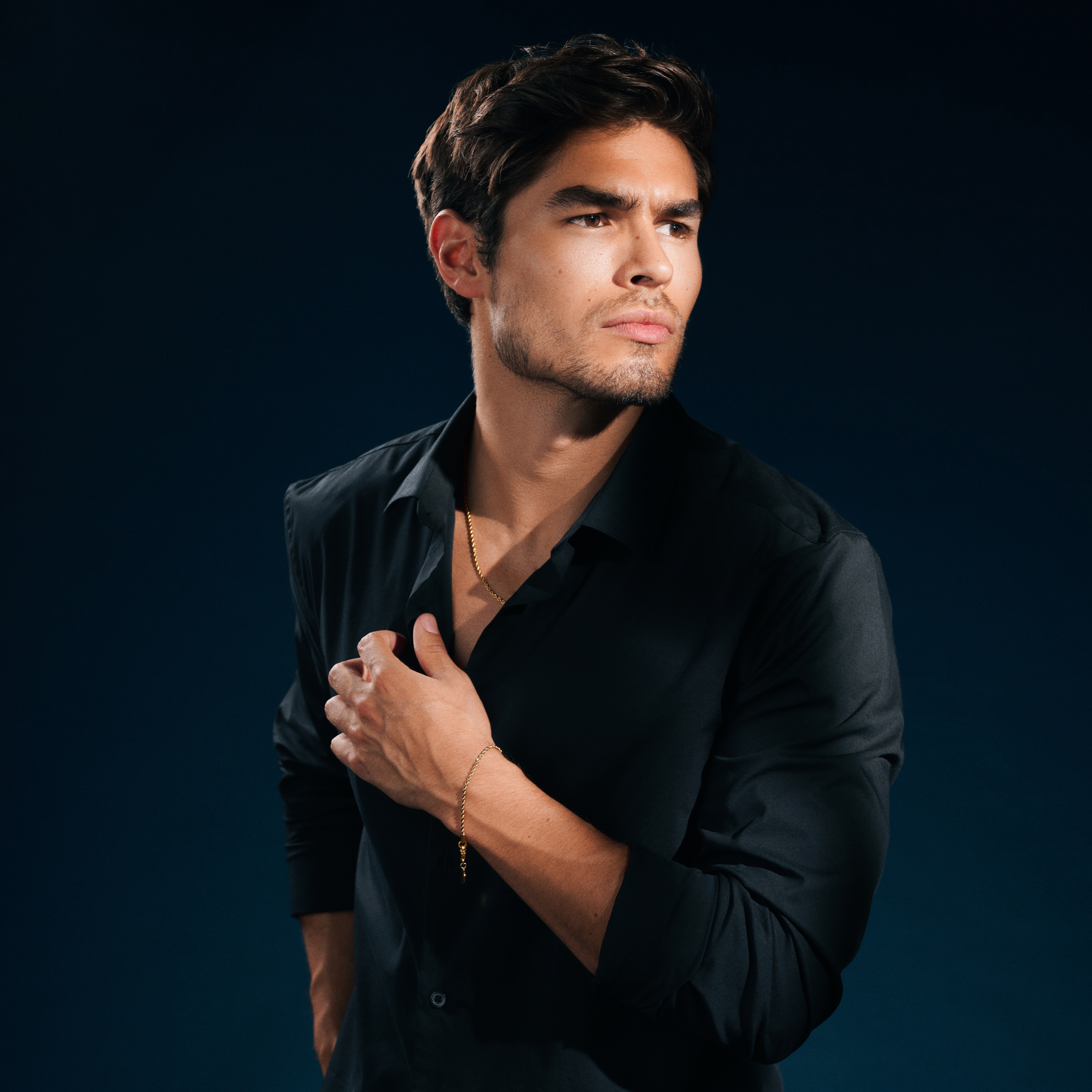 Essentials | 2 mm złocista bransoletka linka - 2