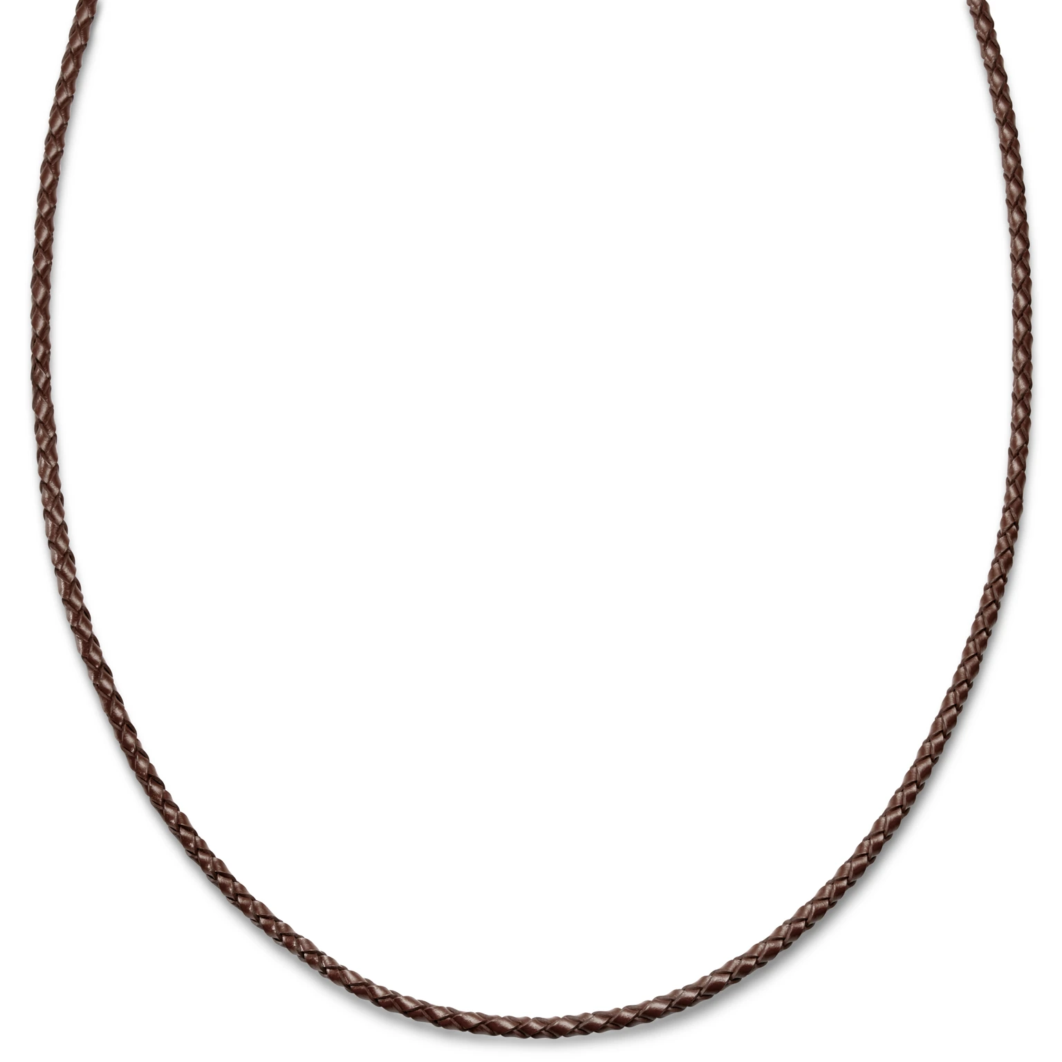 Tenvis | Collier en cuir brun 3 mm Tenvis | Collier en cuir brun 3 mm
