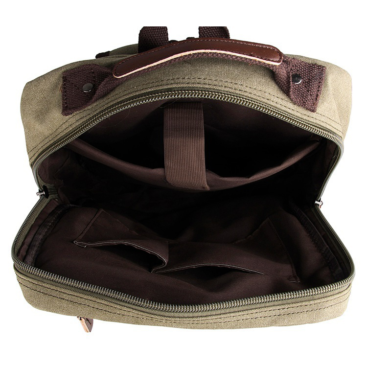 Kompakt Khaki Ryggsekk - 9