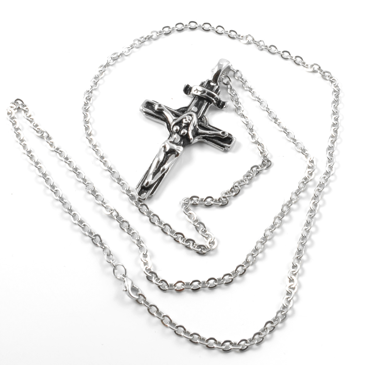 Kvinna Kors Stålhalsband - 2