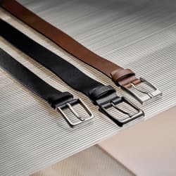 Chocolate Brown Textured Leather Dress Belt | In stock! | BSWK Chocolate Brown Textured Leather Dress Belt | In stock! | BSWK