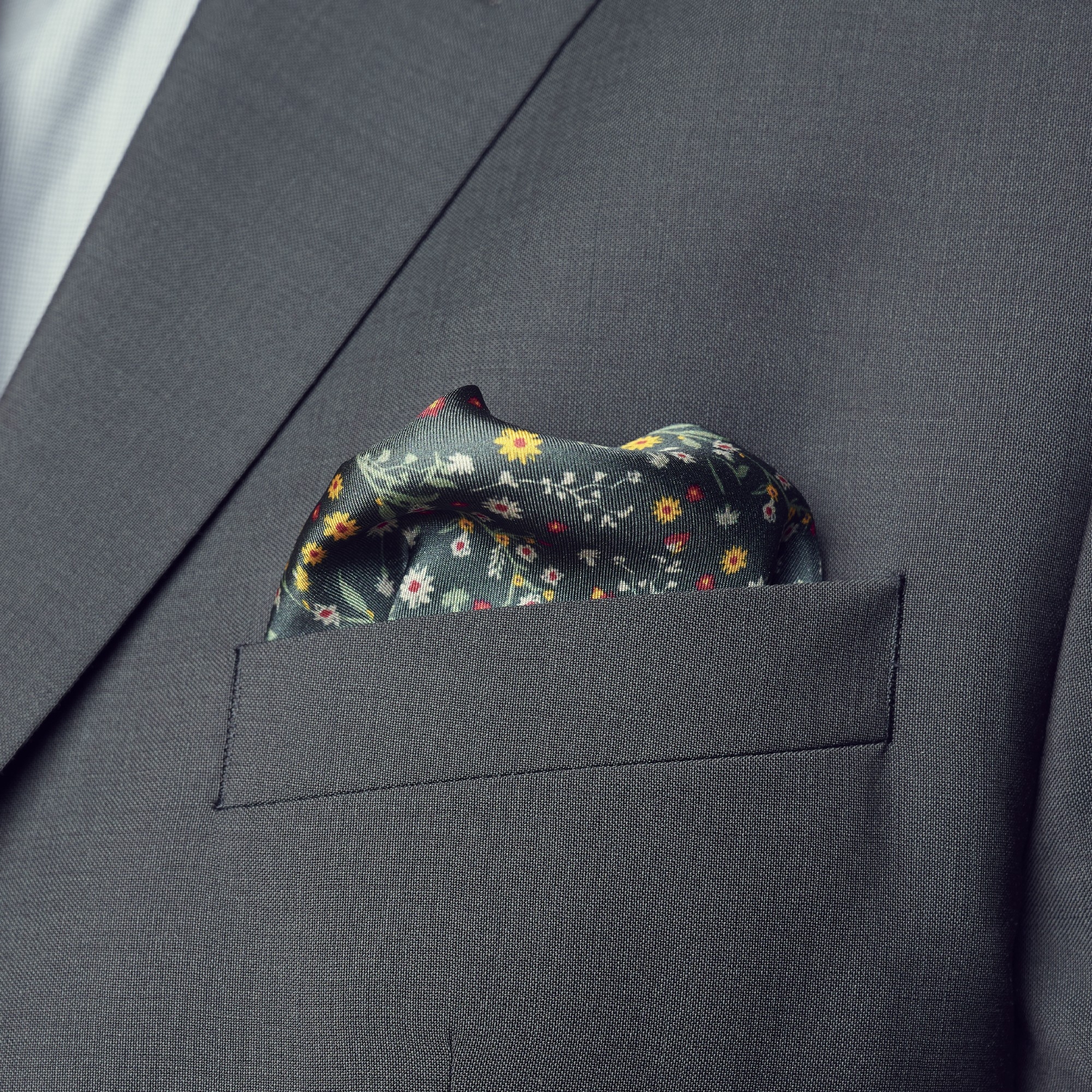 Pochette de costume Boho en soie Bjorn  - 5