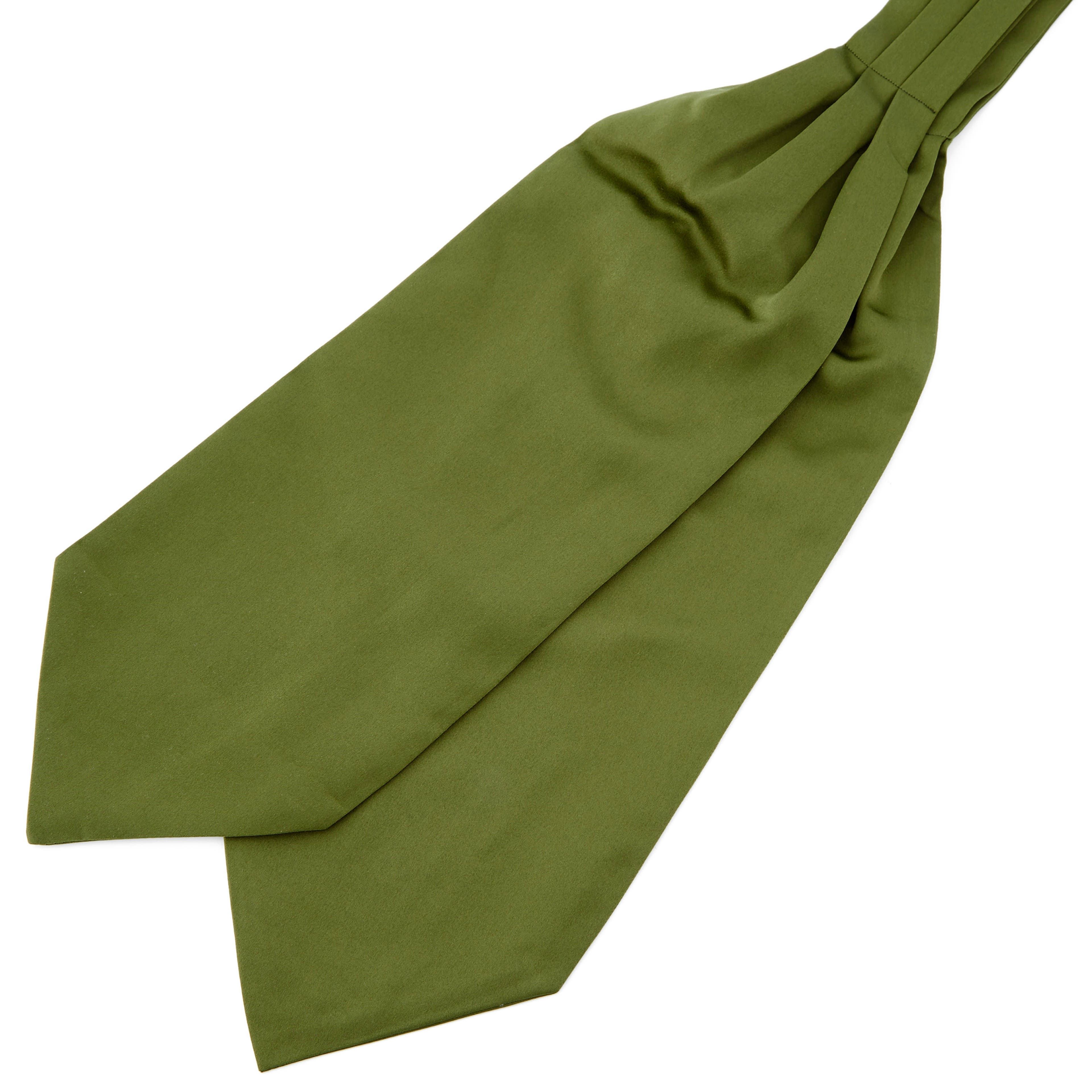 Foulard basic verde foglia 