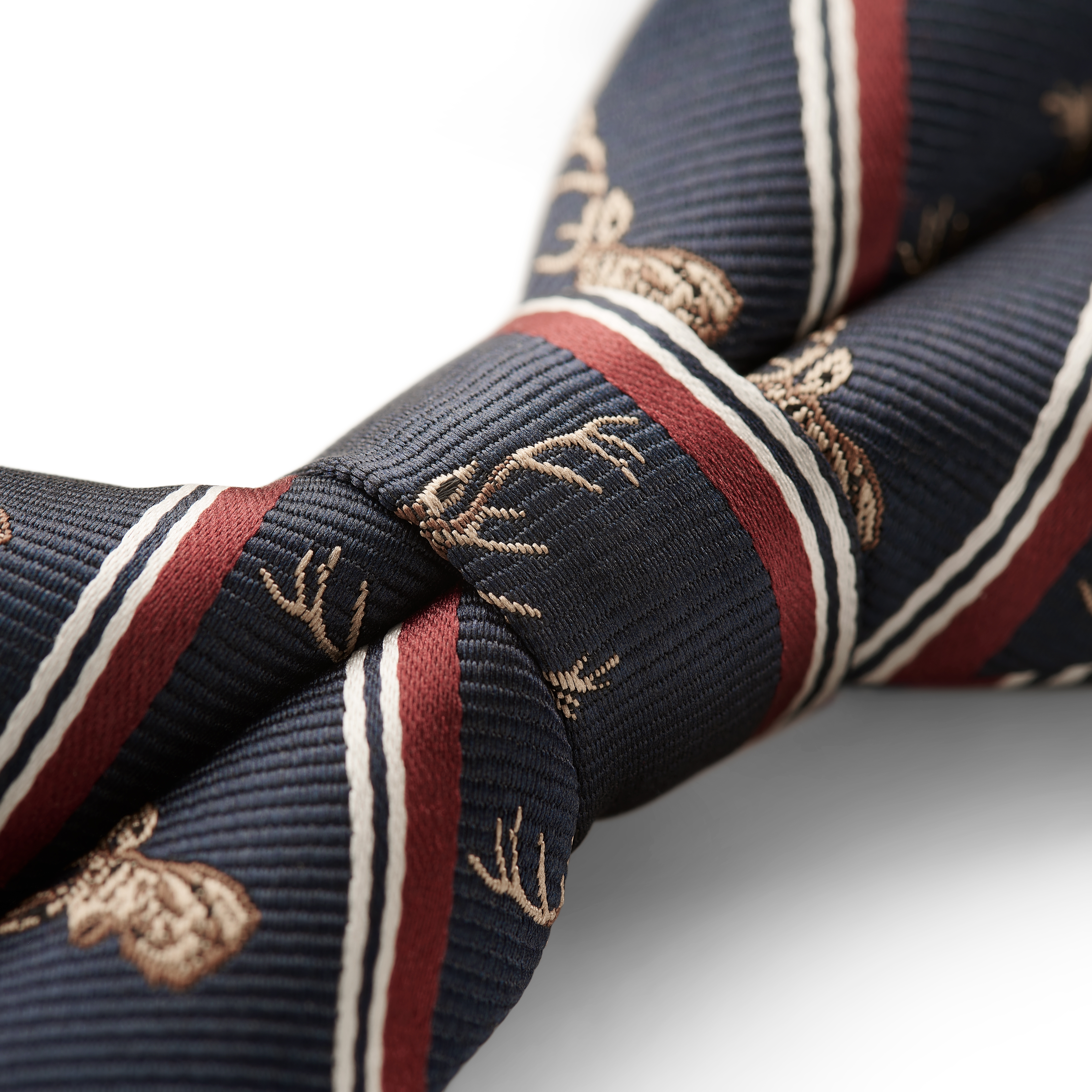 Zoikos | Laivastonsininen solmittu pororusetti - 3