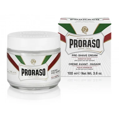 Pre-Shave Rasiercreme Grüner Tee Sensitive Für Empfindliche Haut 100ml Pre-Shave Rasiercreme Grüner Tee Sensitive Für Empfindliche Haut 100ml