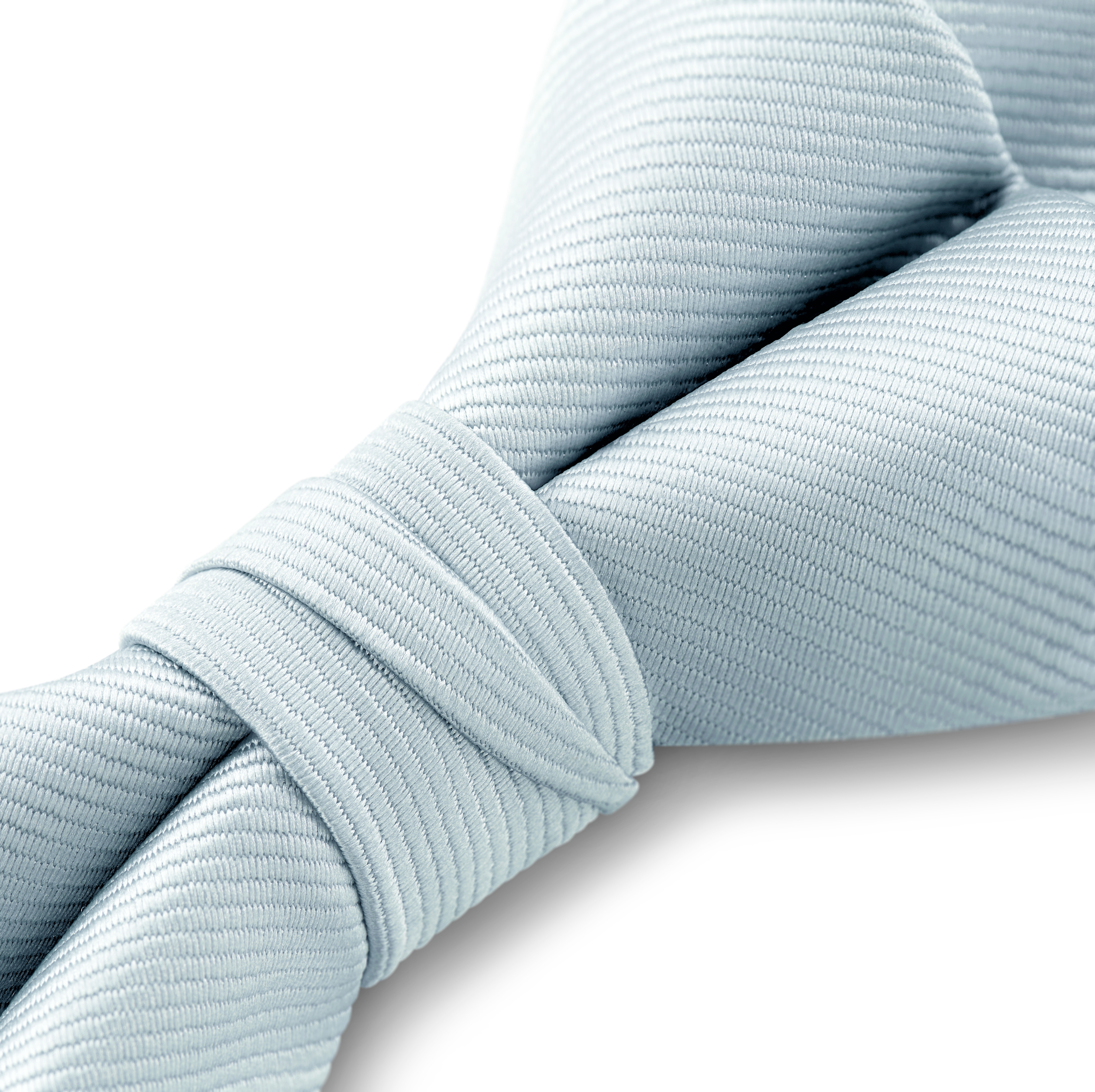 Arktisk Blå Bundet Grosgrain Diamantformet Butterfly - 3