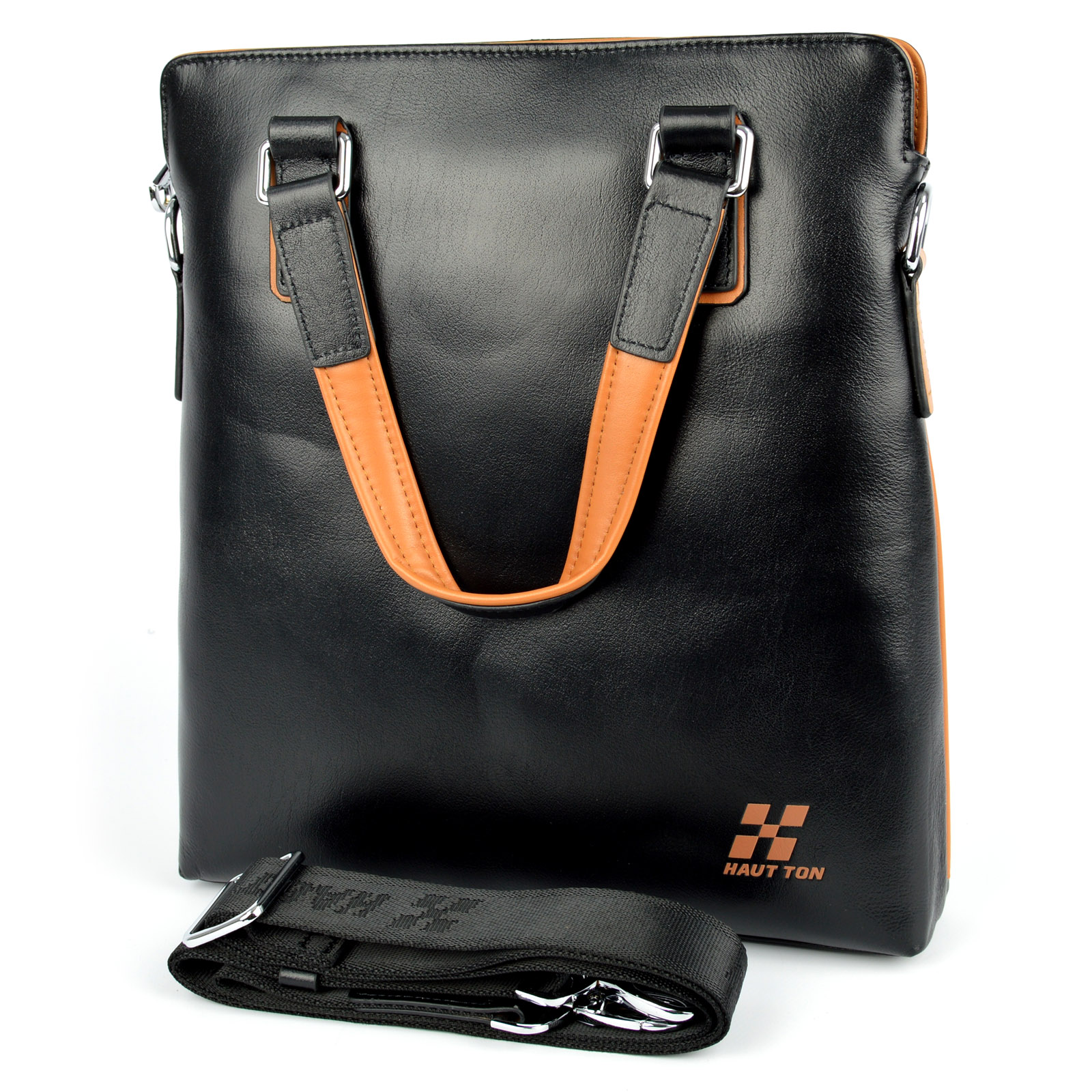 Czarna torba na ramię Vertical Opex - 9
